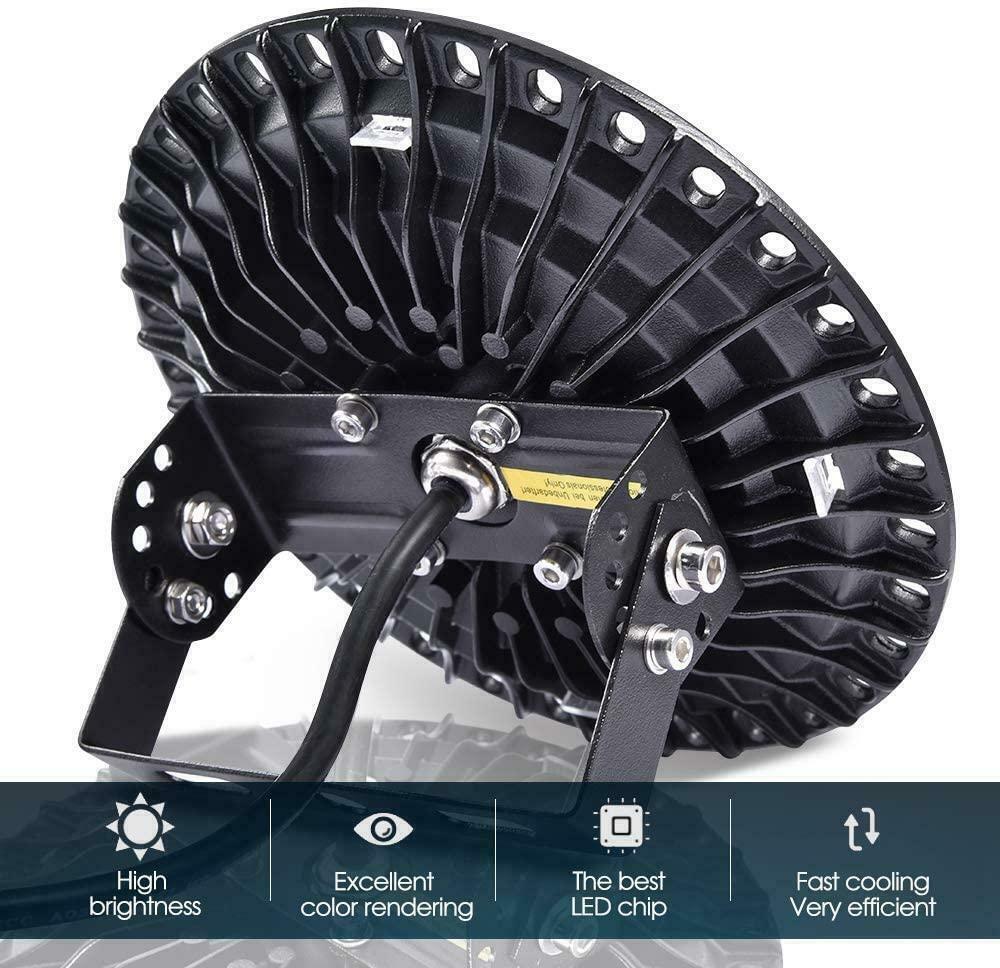 300W Watt UFO LED High Bay Light Warehouse Industrial Light Fixture 30000LM