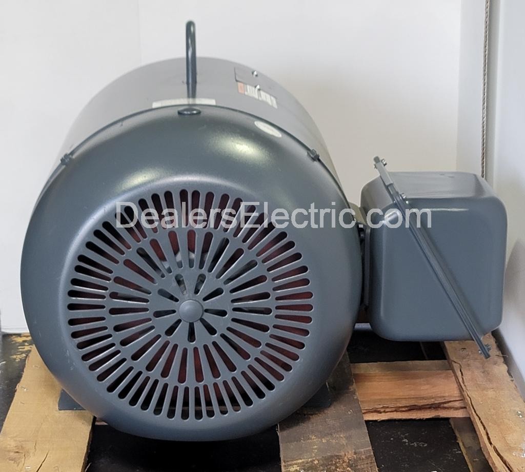LINCOLN 40 HP 1200 RPM TEFC 230/460V 364TC FOOTED 3 PHASE MOTOR LM15565-