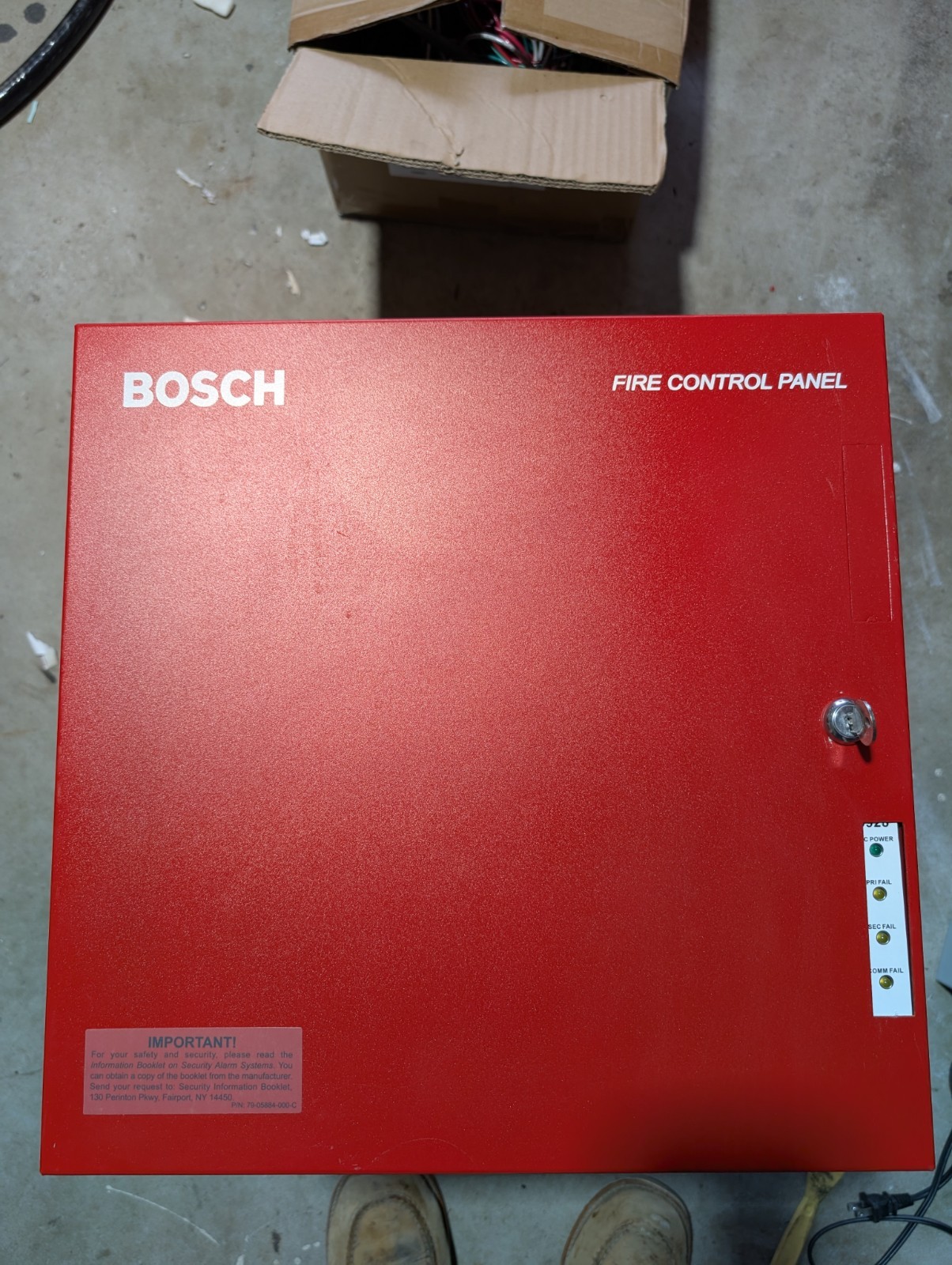 Bosch D8109 with Bosch D7412GV4+D125B+D192G+D928+Transformer
