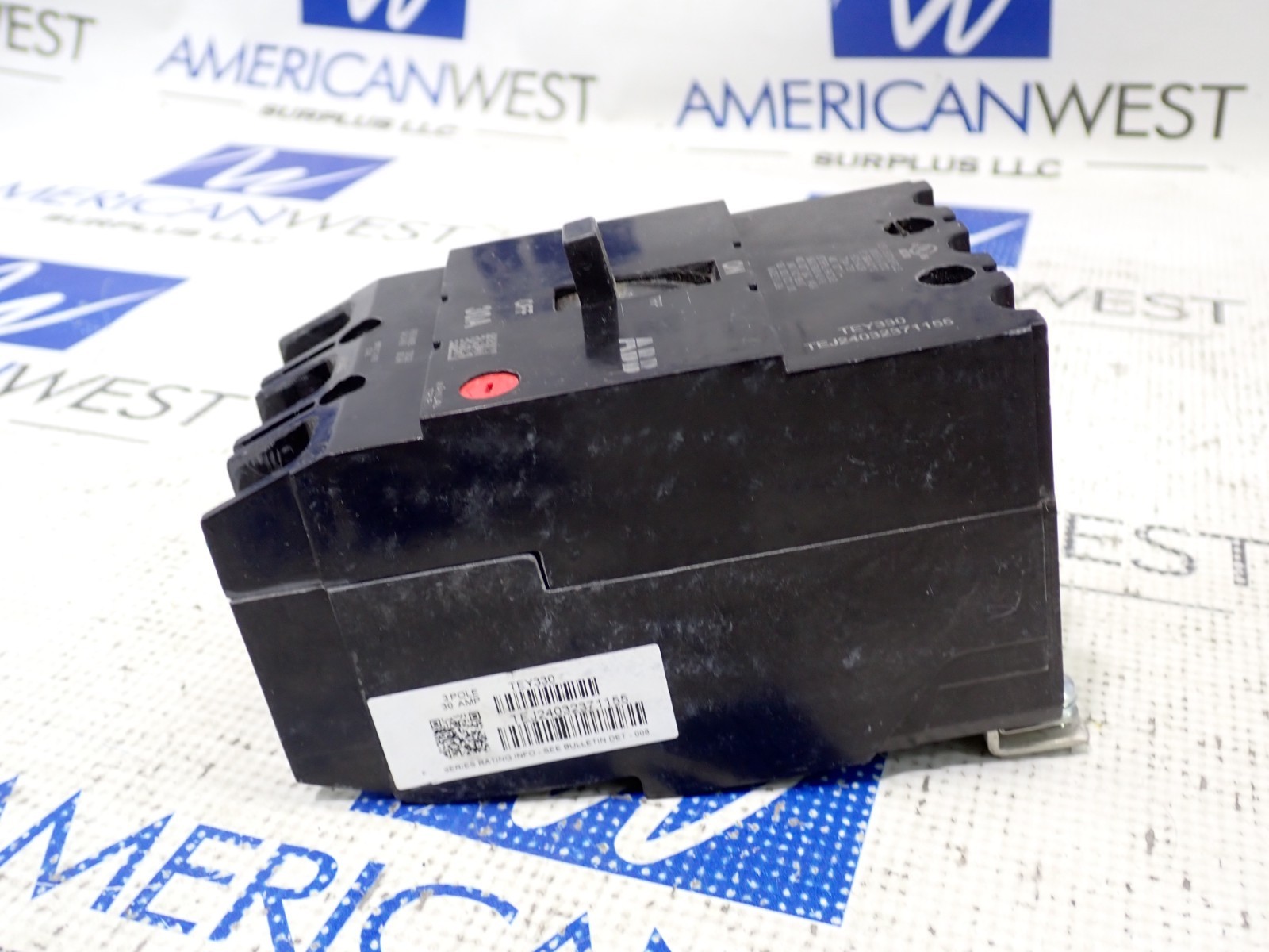 ABB TEY330 3 Pole 30 Amp 480Y/277 Volt Bolt On Type TEY Circuit Breaker – Tested
