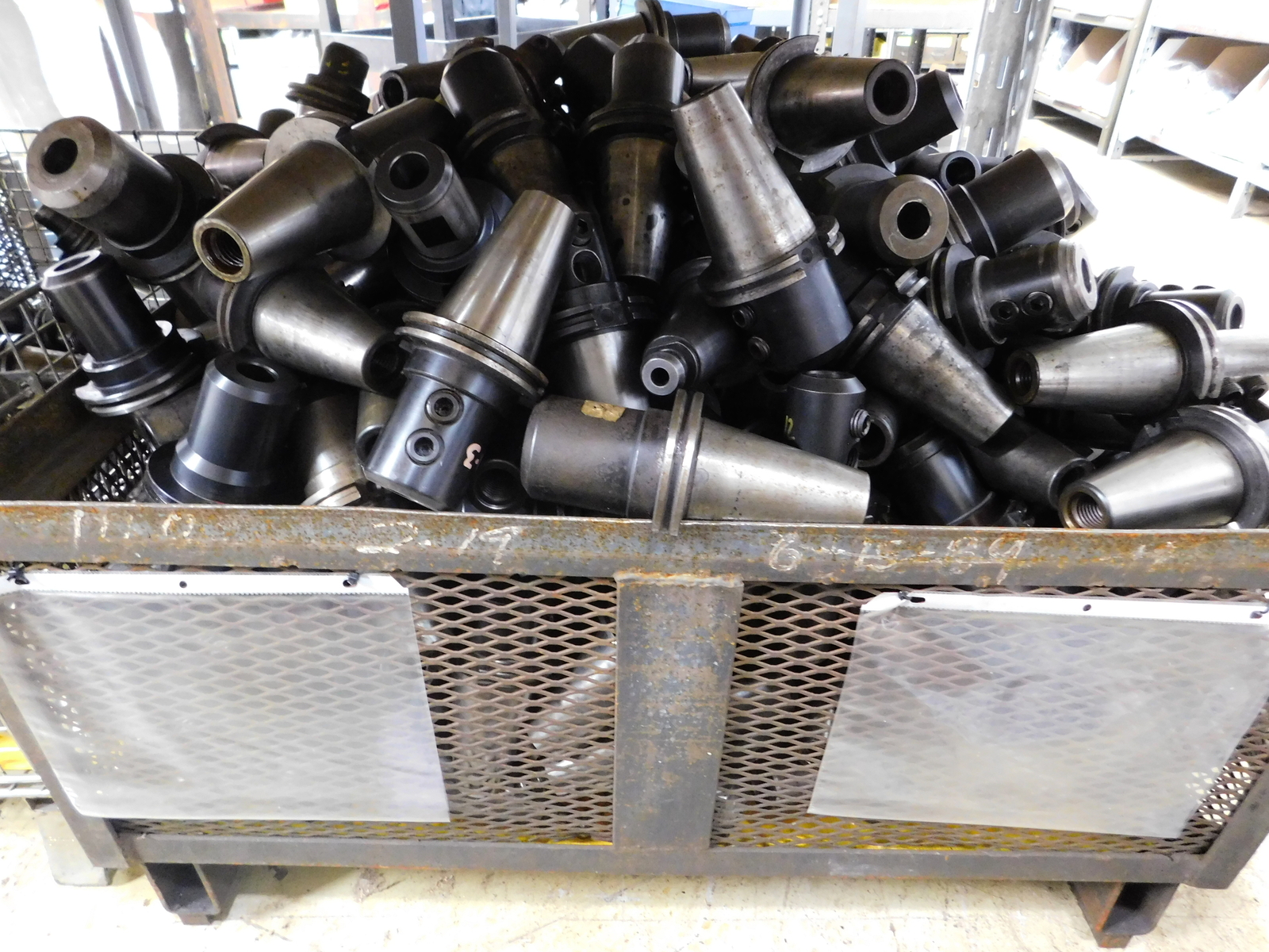 25 PC LOT OF CAT50 1″ I.D. SOLID END MILL TOOL HOLDERS 1.00 CAT 50 CNC MILLING