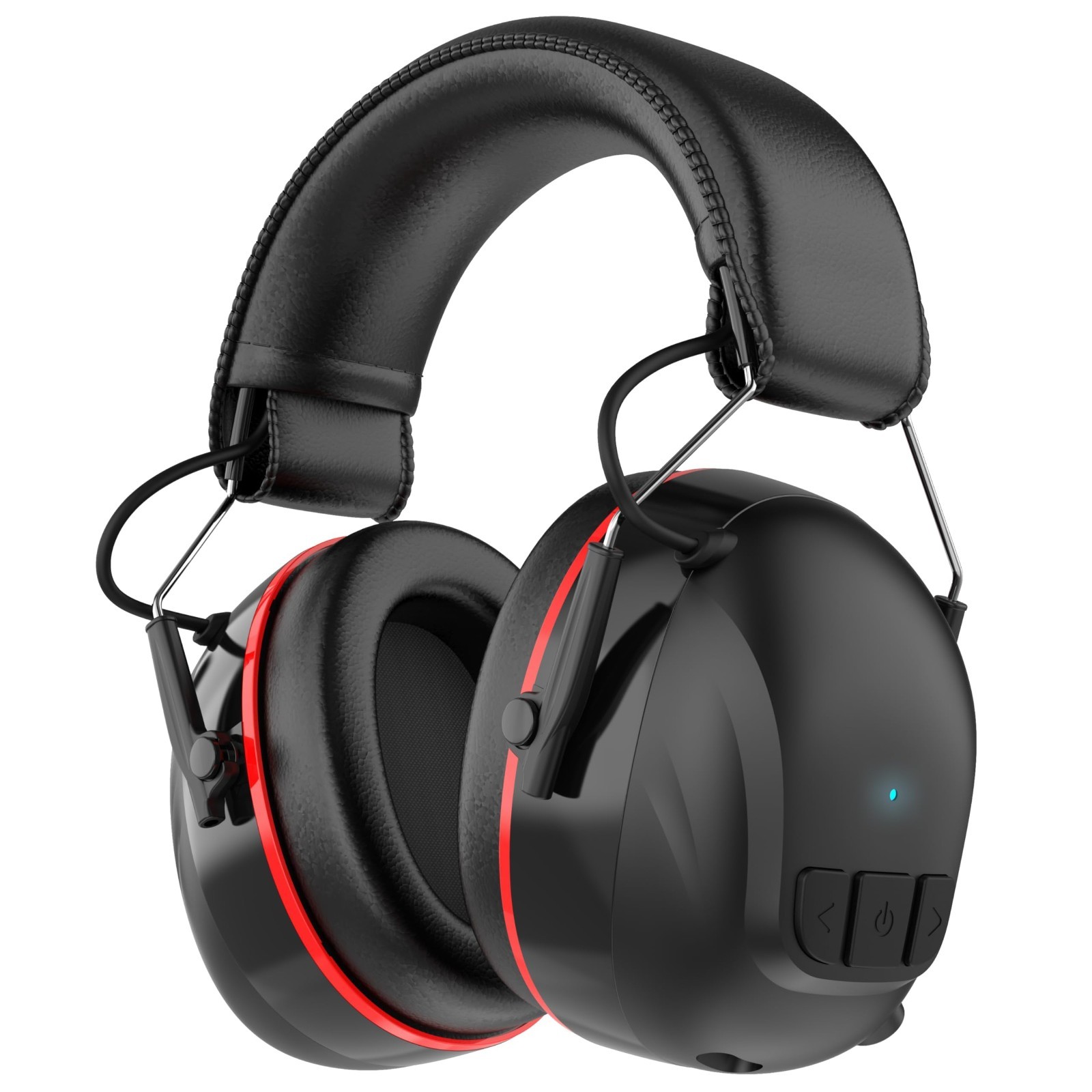 Bluetooth Hearing Protection Headphones, 120H Battery Life, 30dB SNR, Stereo Sou