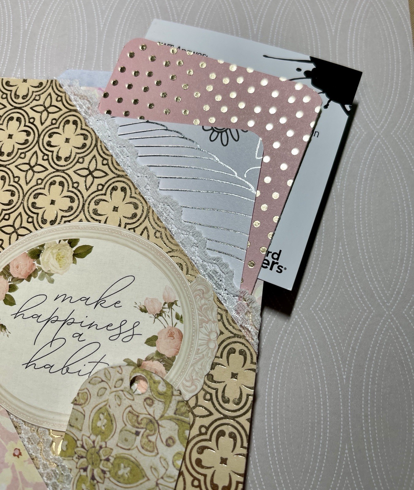 Handmade Junk Journal Folio Joy Themed