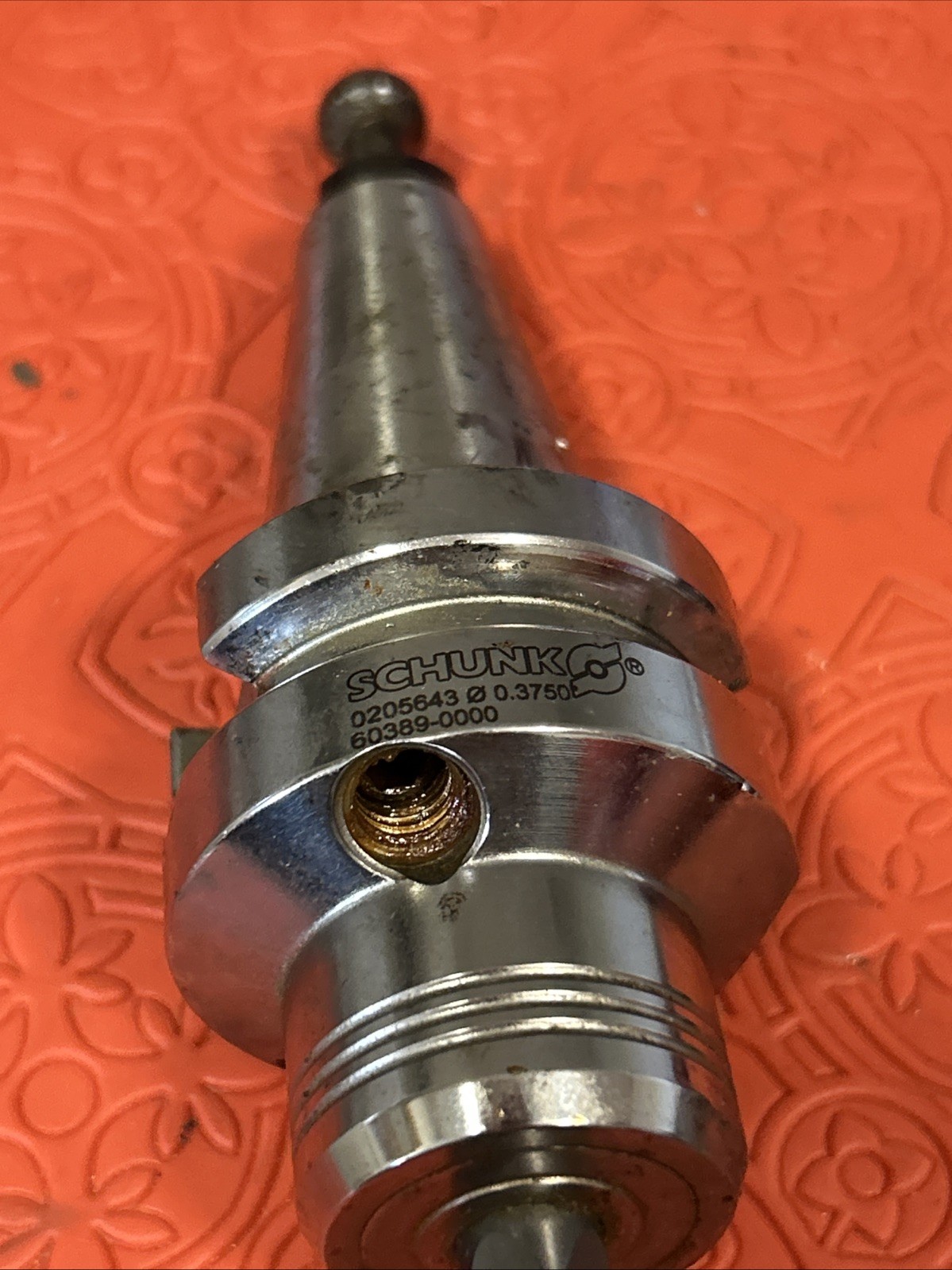 Schunk 205643 TENDO HOLDER 60289-0000 .3750”& Endmill (V30)