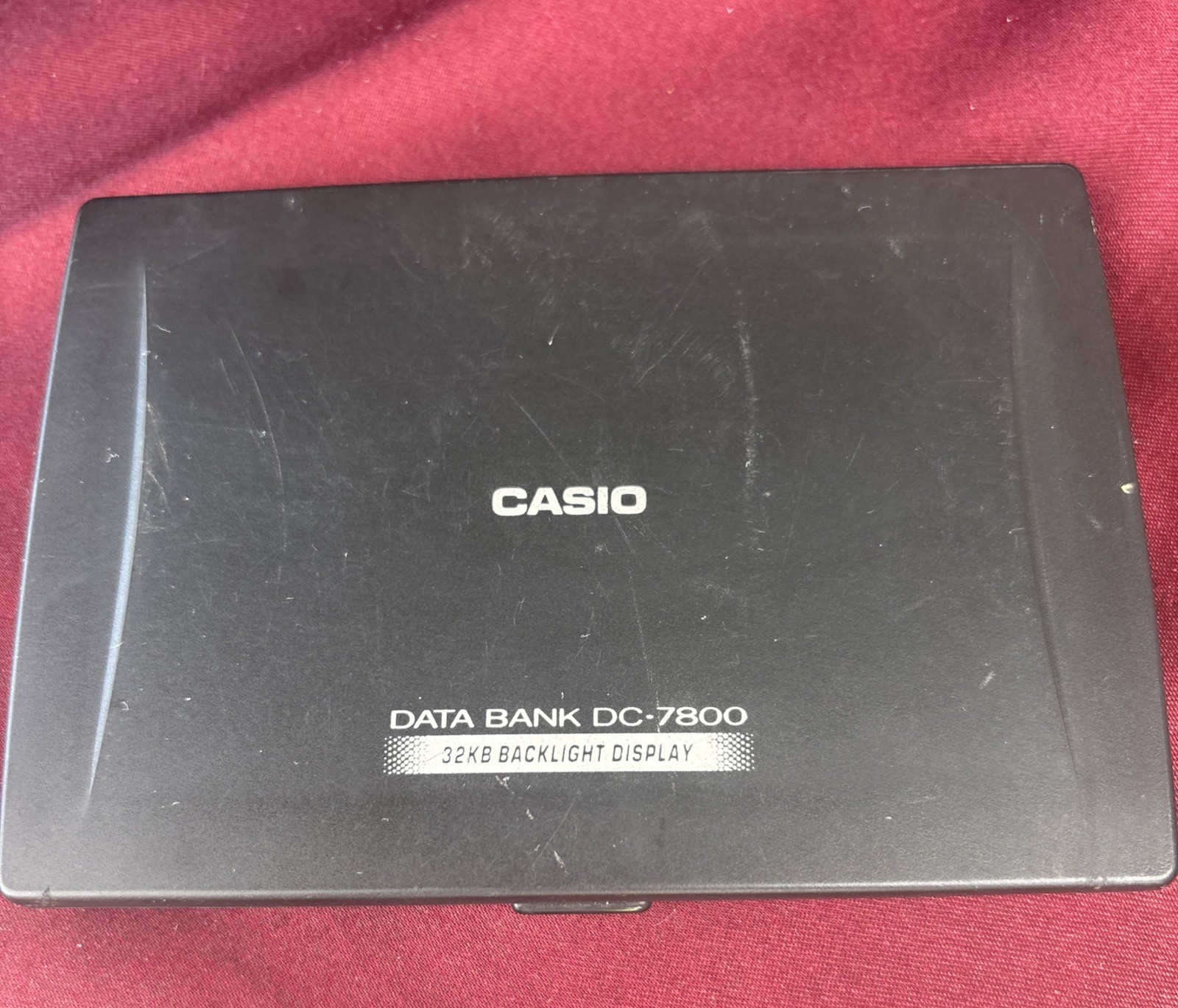 Casio Databank DC7800 W 32KB BACKLIGHT DISPLAY