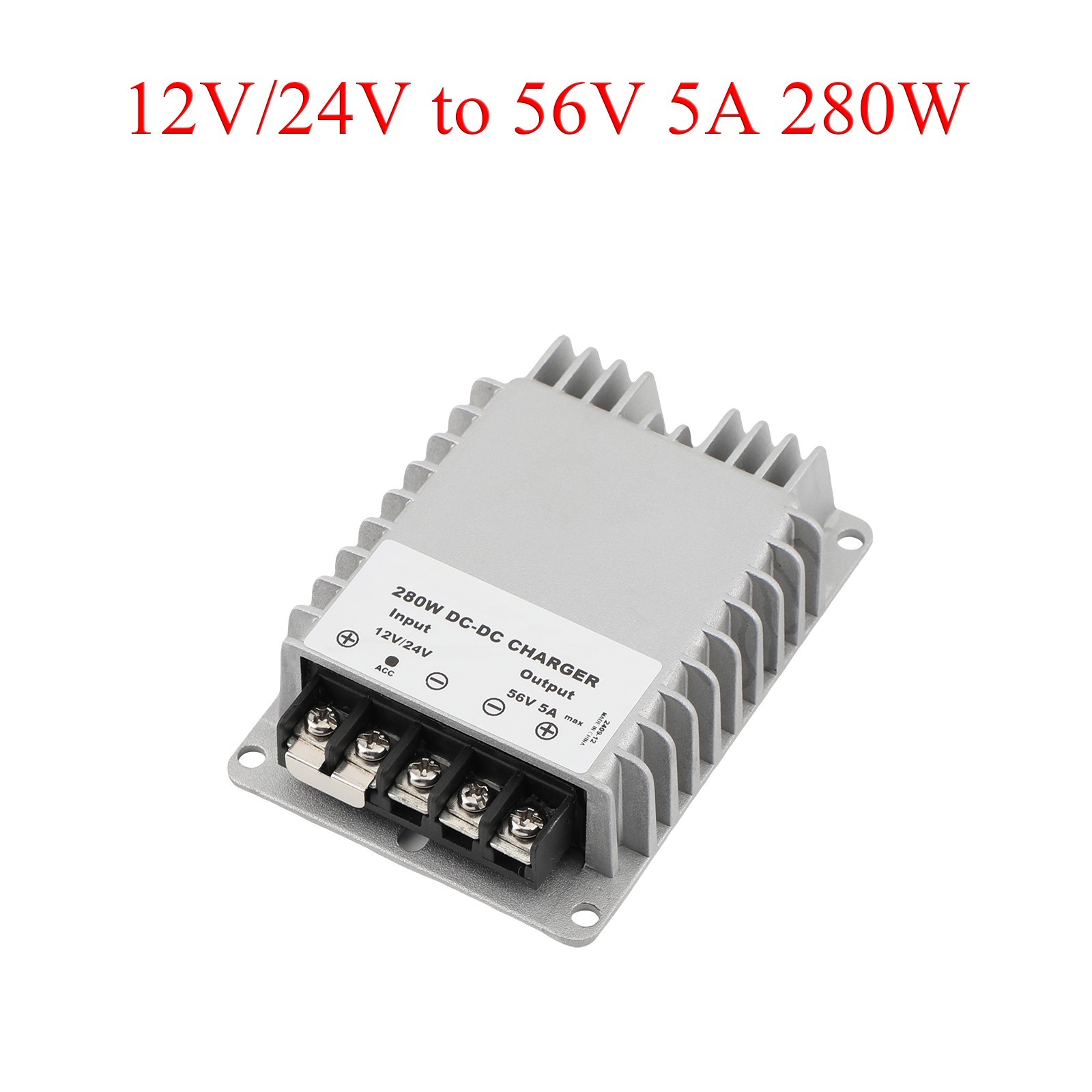 DC 12V/24V to 56V 3A/5A Step Up Converter Voltage Regulator Boost Supply Module