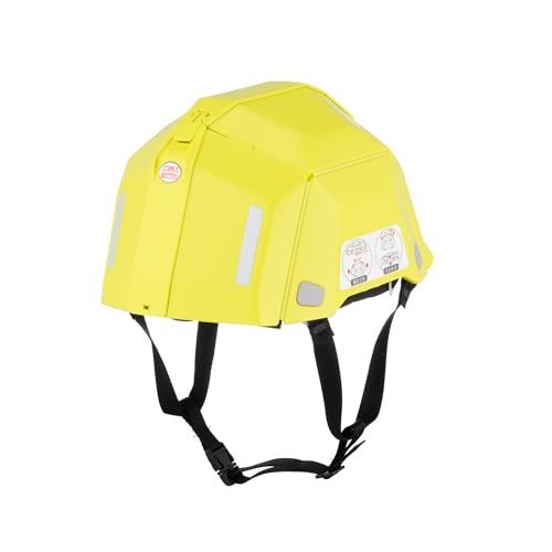TOYO SAFETY Folding Emergency Helmet BLOOM II No.101 Yellow Lime