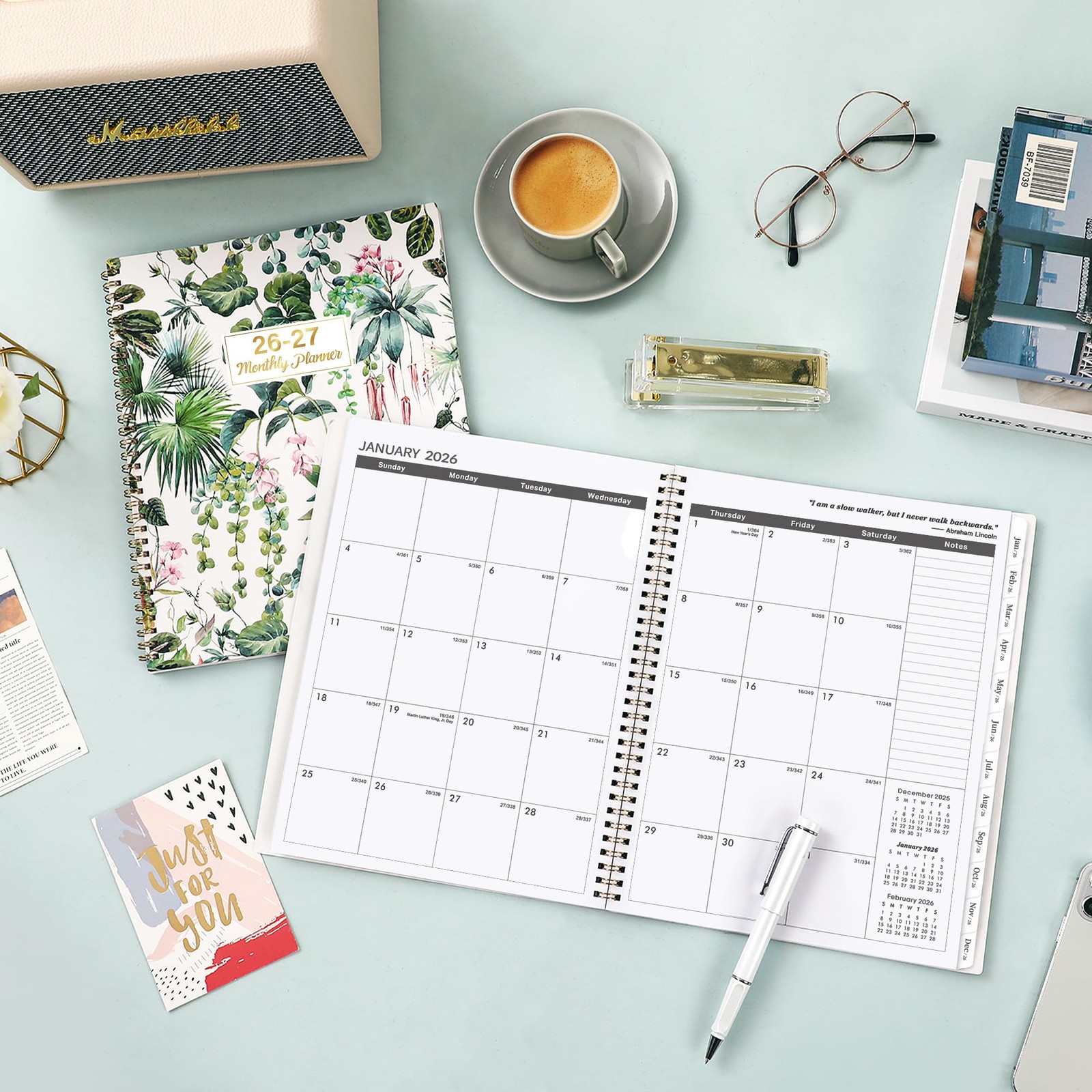 2026-2027 Monthly Planner/Calendar – Jan. 2026 – Dec. 2027, Monthly Planner 2…