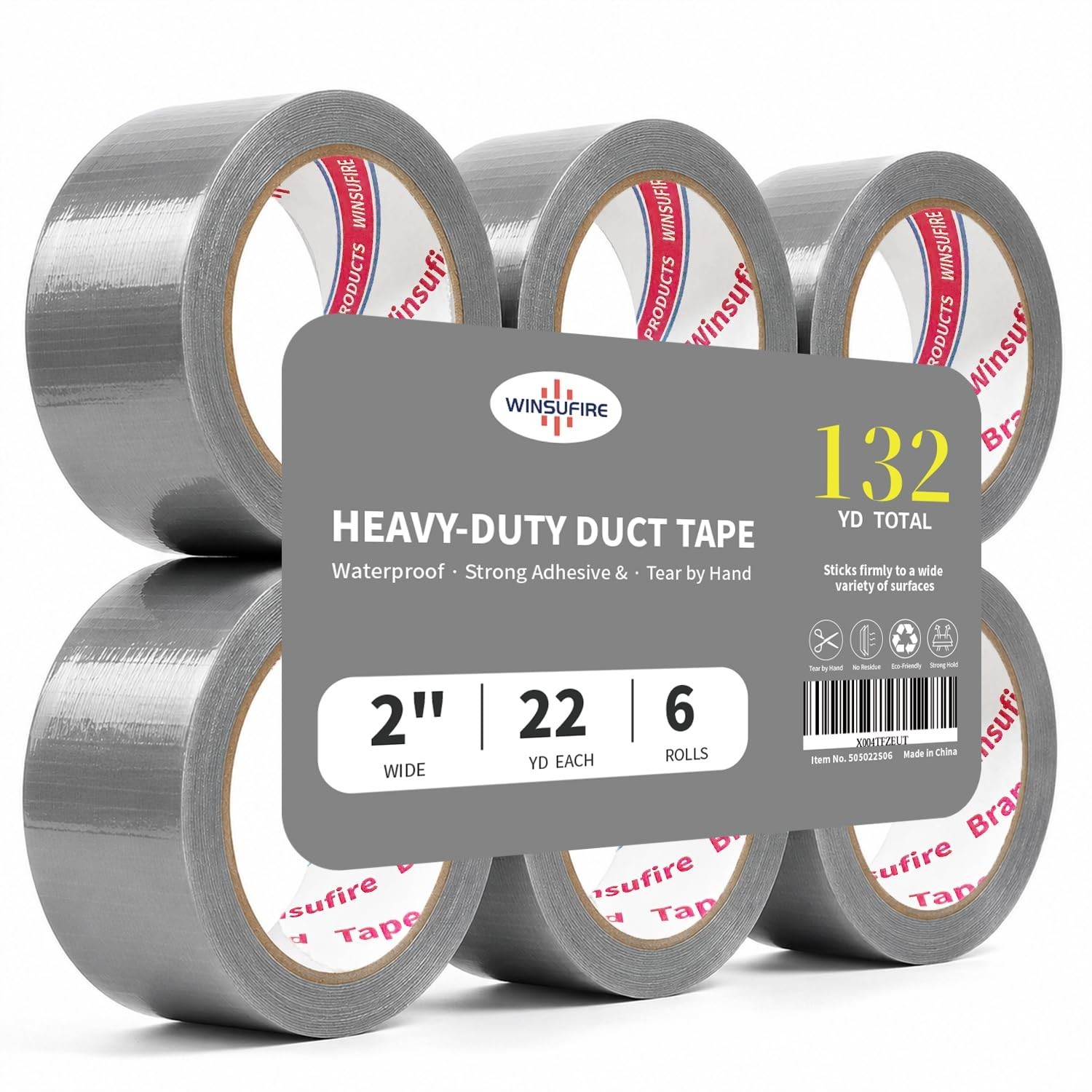 Duct Tape Heavy Duty, Heavy Object Packaging, and Home Repairing,Strong Adhes…