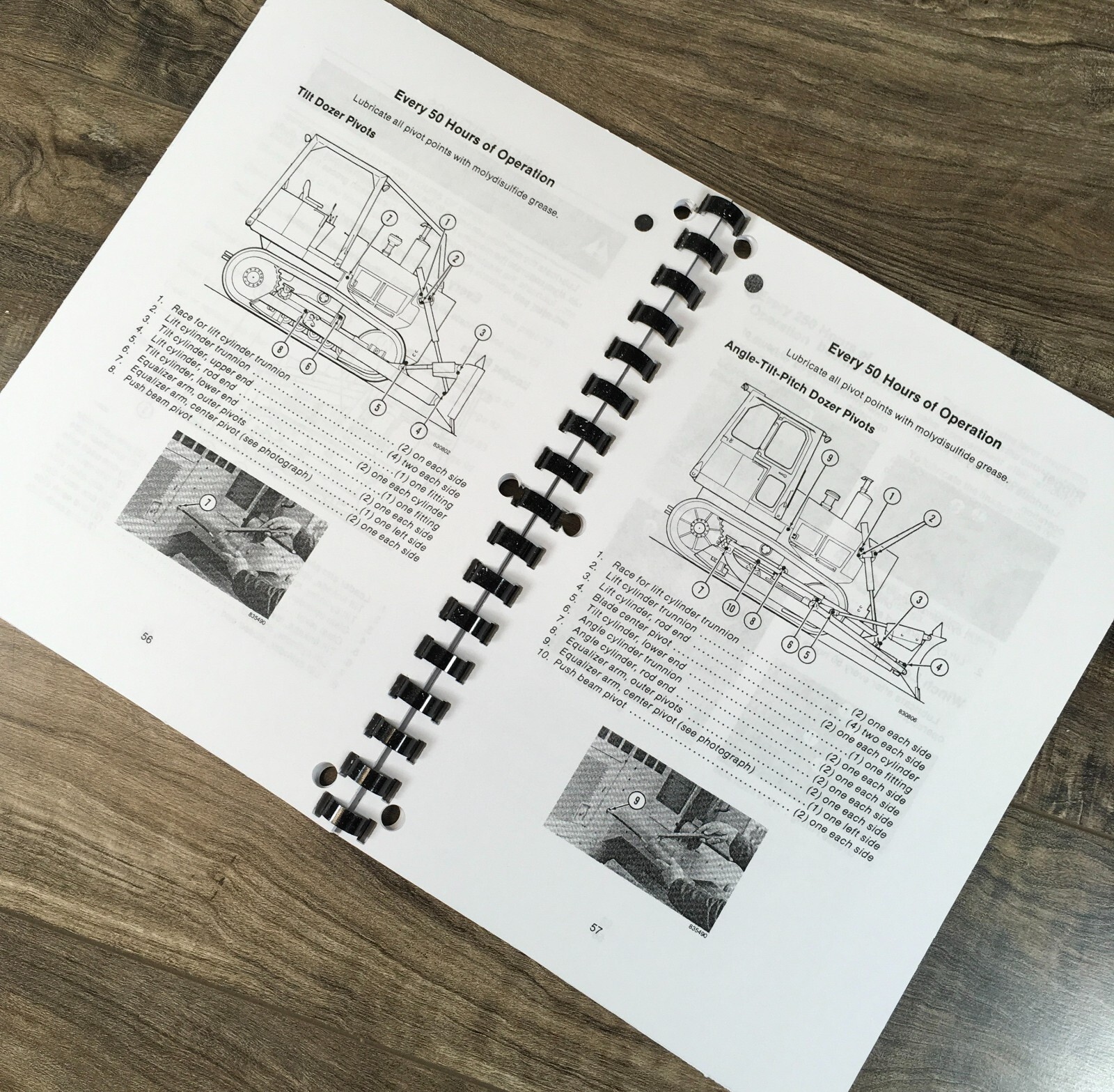 Case 1150D 1155D Crawler Dozer Loader Service Manual Parts Catalog Operators Set