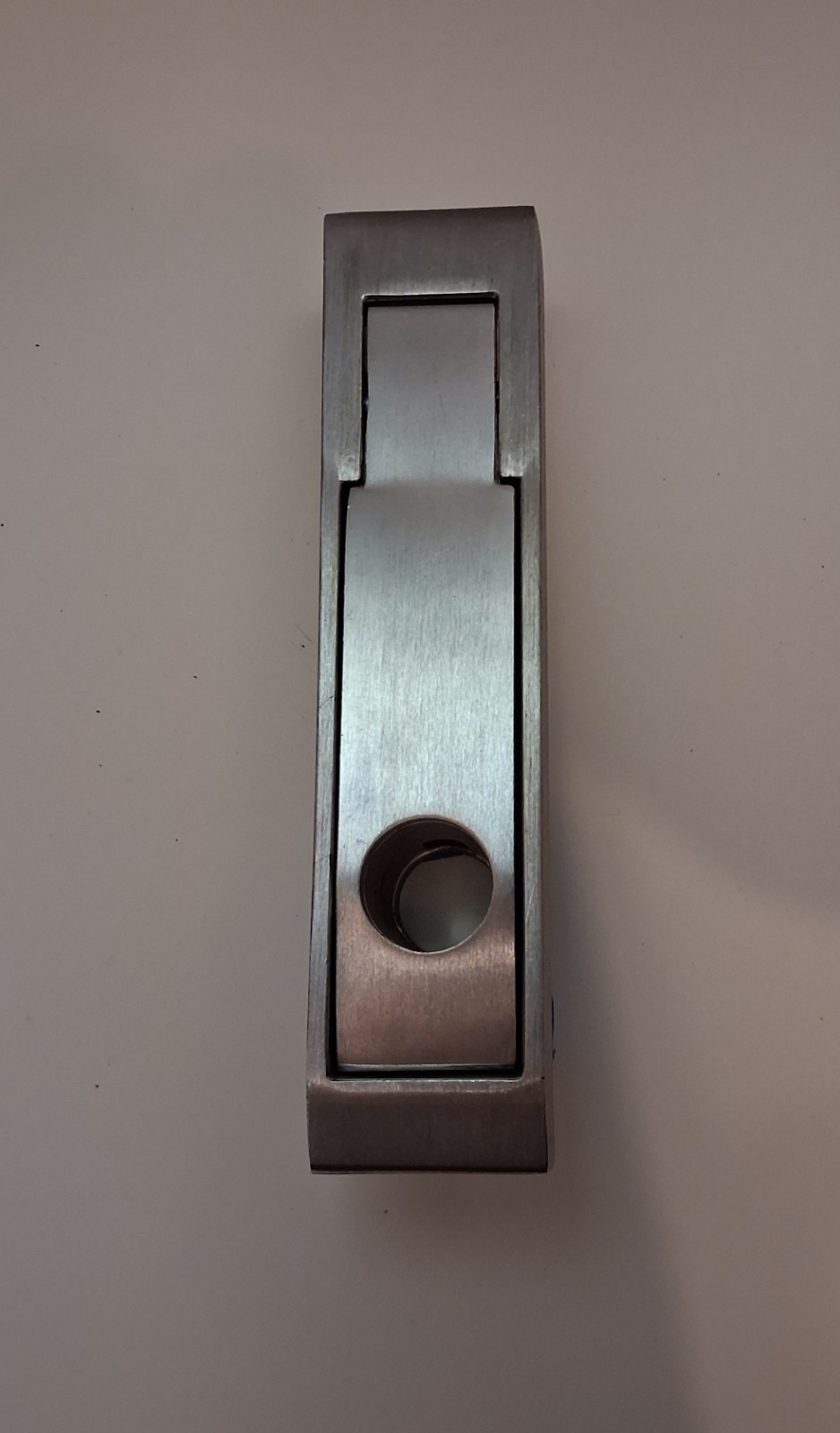 Crane National Vendors Swing-Handle Latch with Bezel and Pin