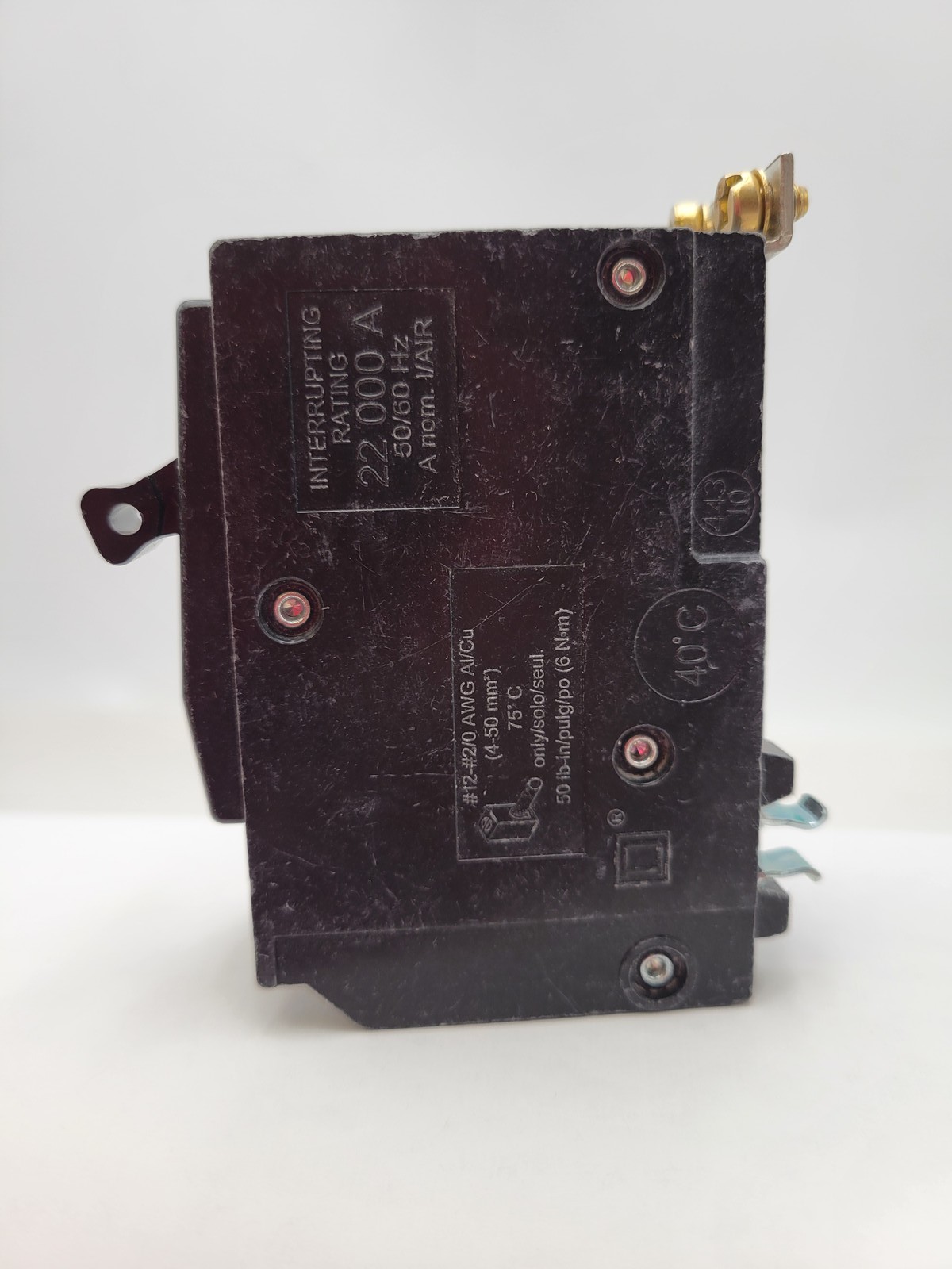 Square D QOB2125VH Bolt-On Circuit Breaker 125A 120/240V 2P 1PH QOB 22kA
