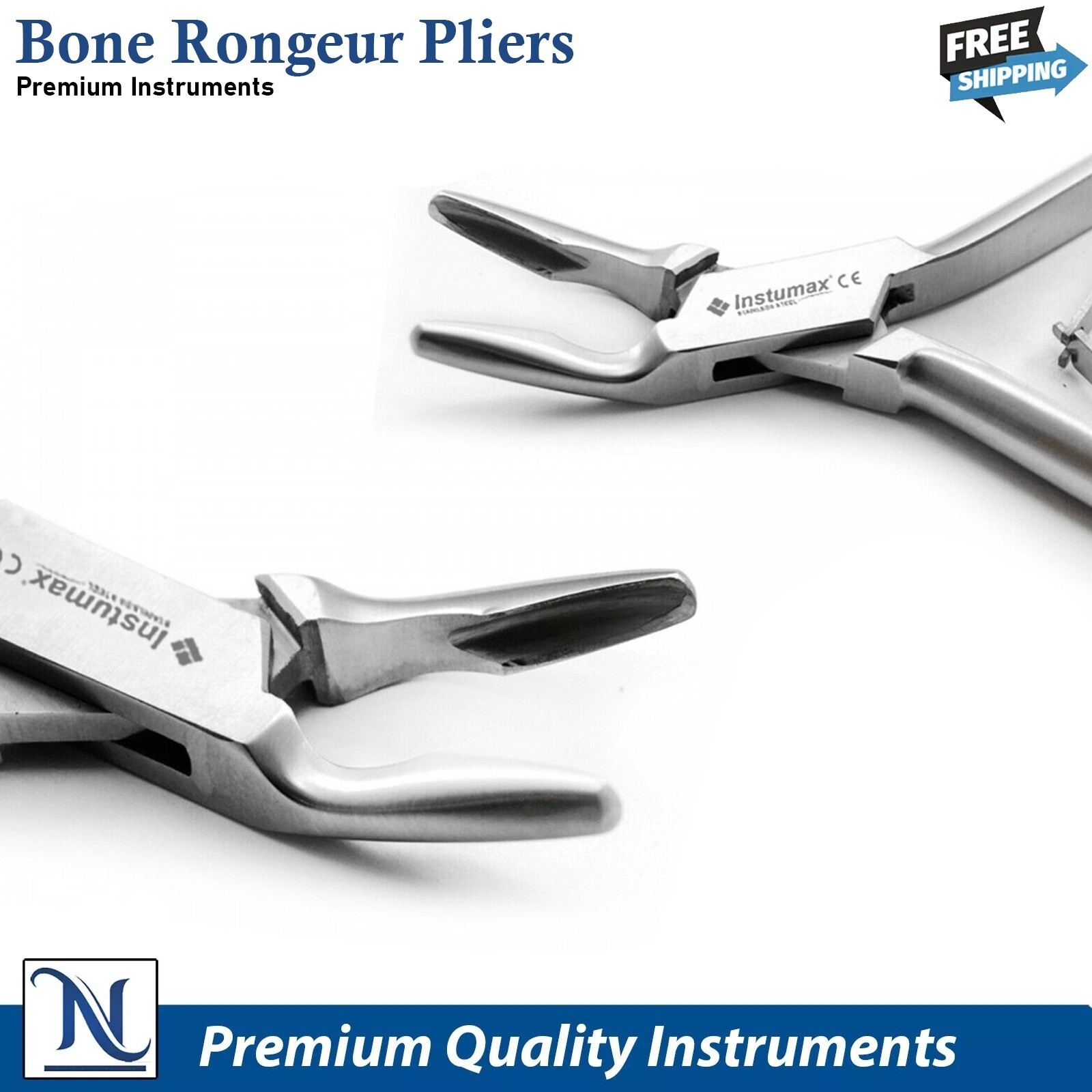 Micro Friedmann Bone Rongeur Plier Alveolar Bone Tissue CutSurgical Forceps 6»