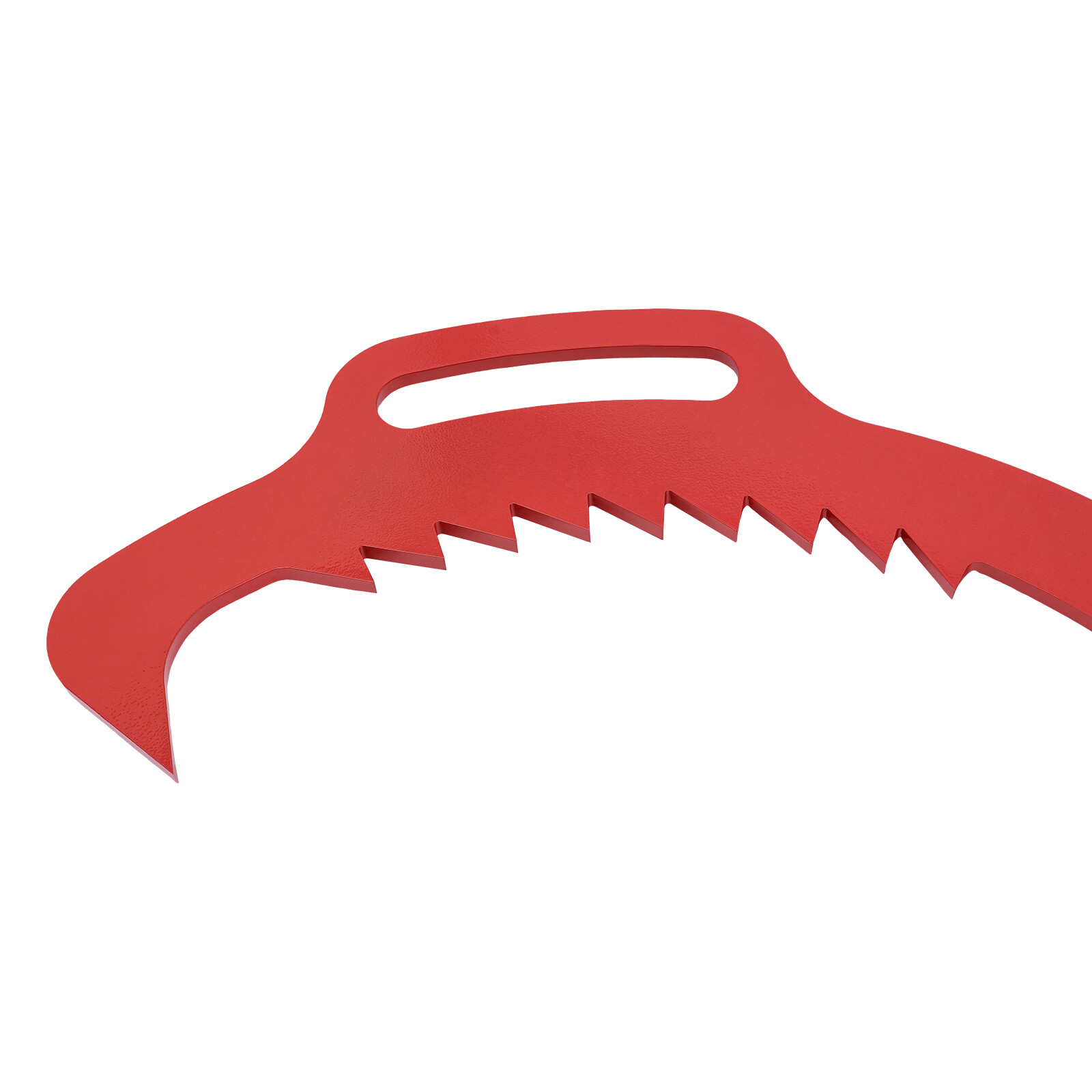 25 Inch Carbon Steel Log Lifting Tongs 2204lbs Heavy Duty Log Grabbing Clamp Red
