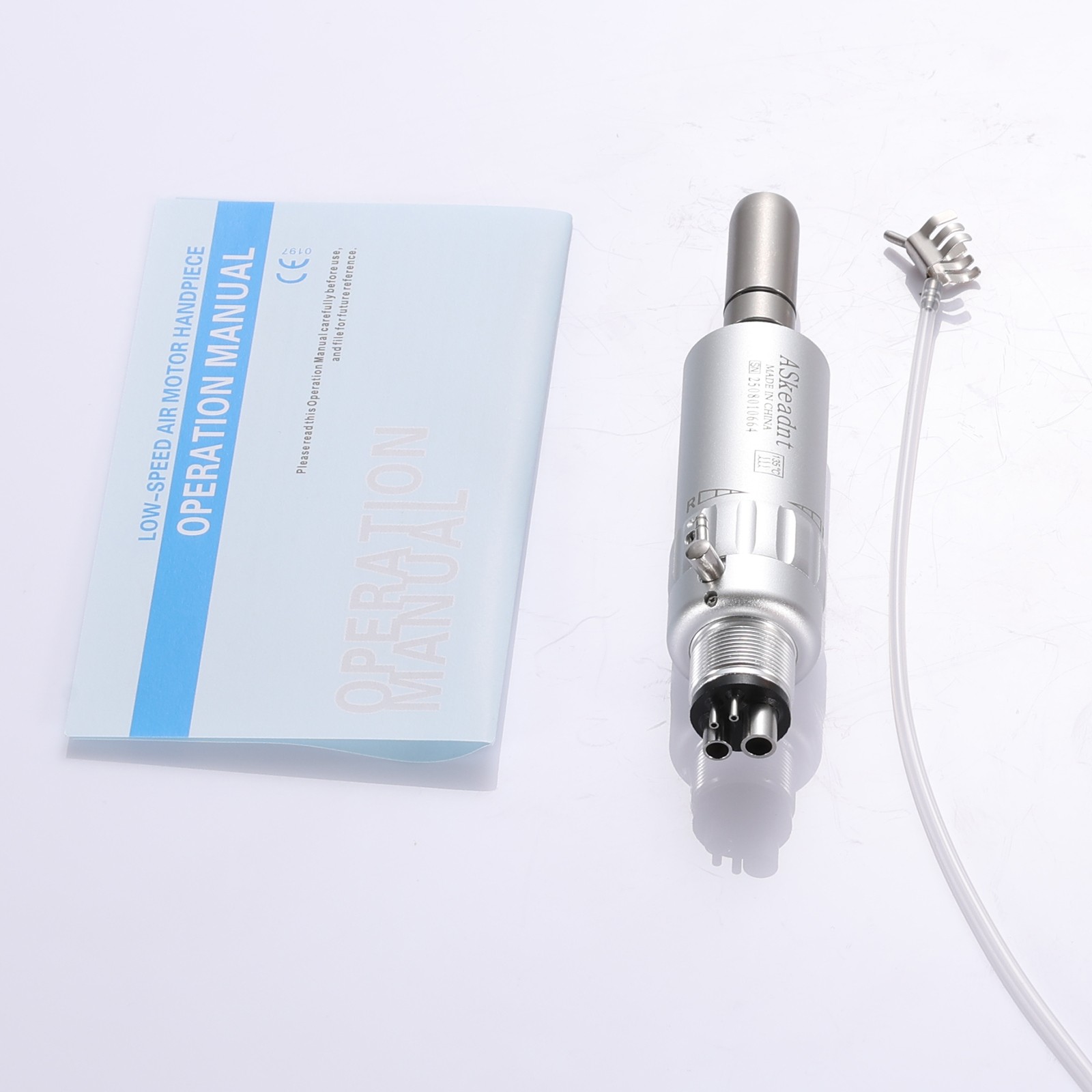 Dental Straight Nose cone / Air Motor 4Hole fit NSK Low Slow Speed Handpiece YP4