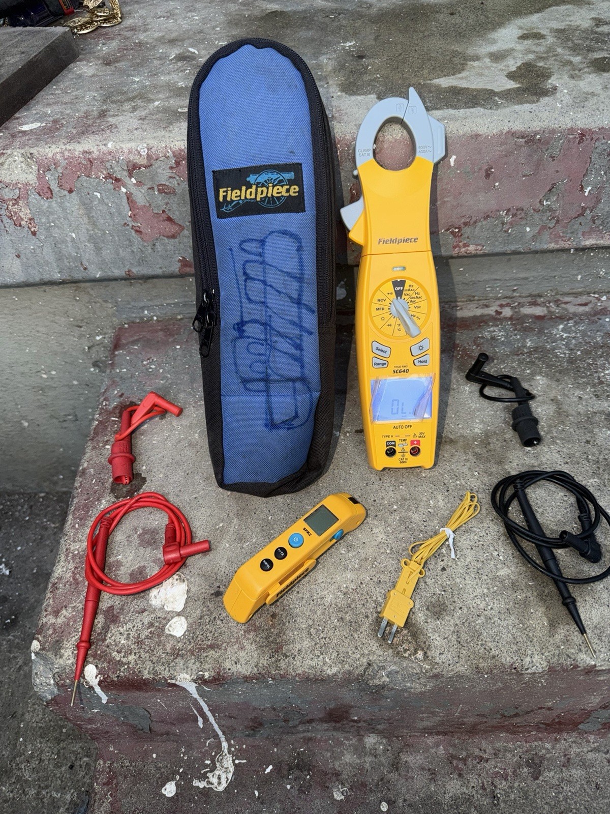 Fieldpiece Sc640 Digitalclampmeter, Trms, 400A, 600Vac+spk2