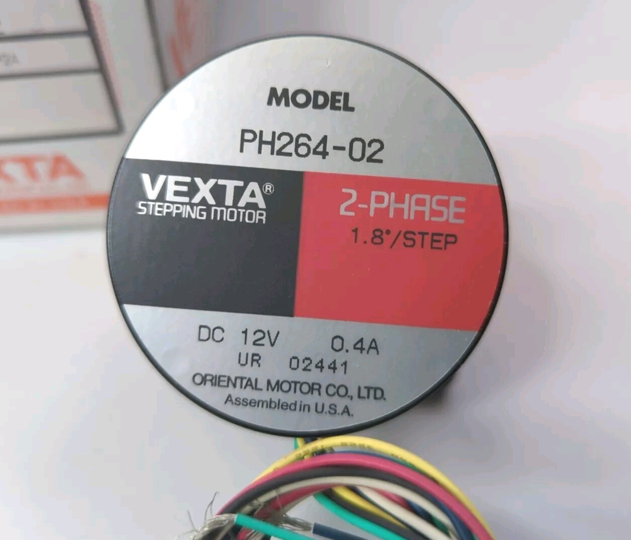 Vexta Oriental Motor Co. Stepper Motor PH264-02 New In Box – USA
