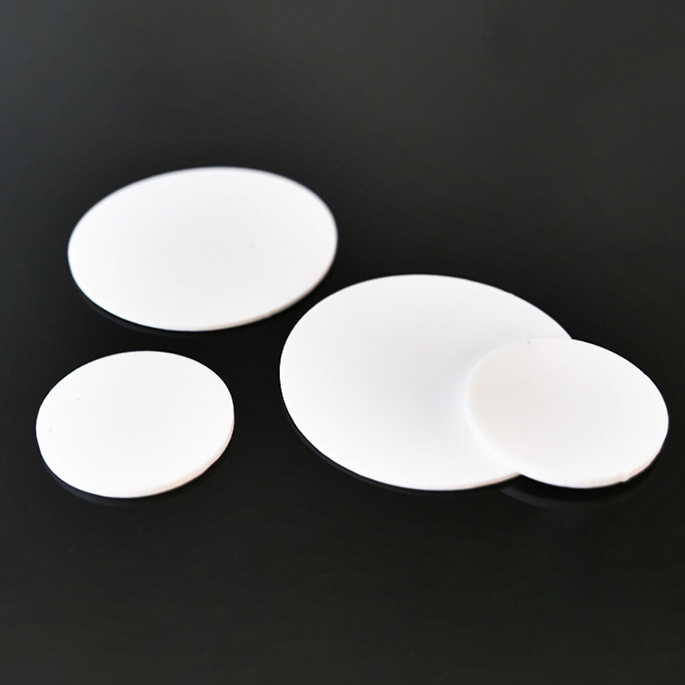 PTFE Plastic Solid Discs Flat Round Pad Sealed Cushioning Diameter 10mm – 100mm