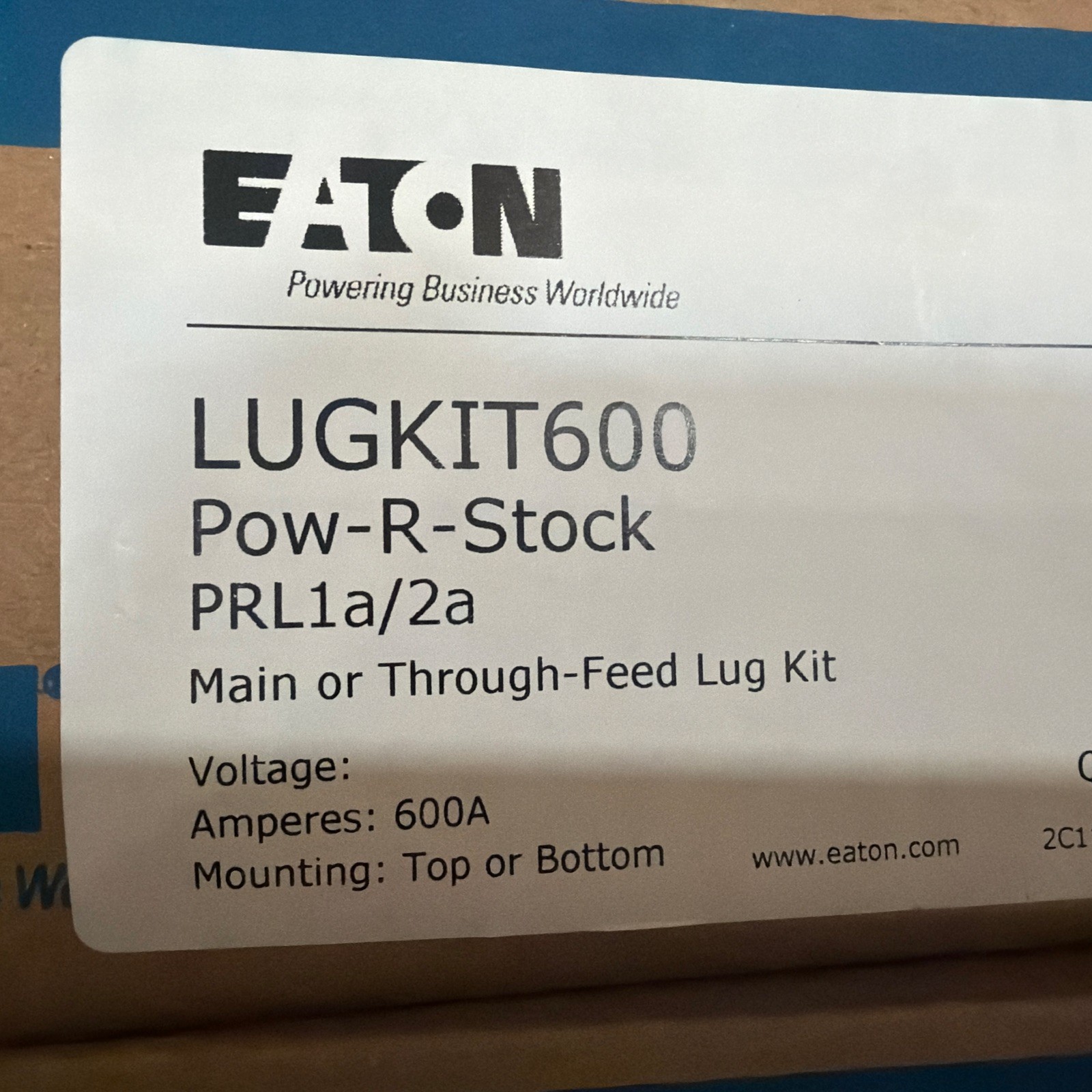 1-600 AMP 240V MAIN LUG PANELBOARD 42 SPACE 3 PHASE 4 WIRE COMPLETE PANEL