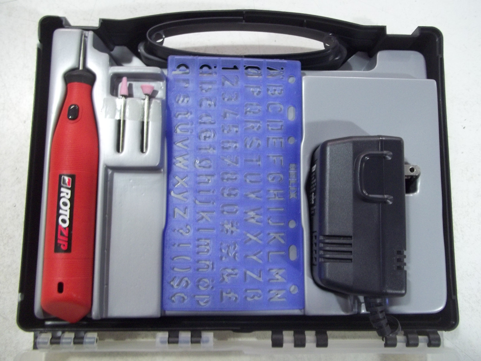 NEW Corded Electric RotoZip Security & Creativity Engraving Engraver Tool Kit