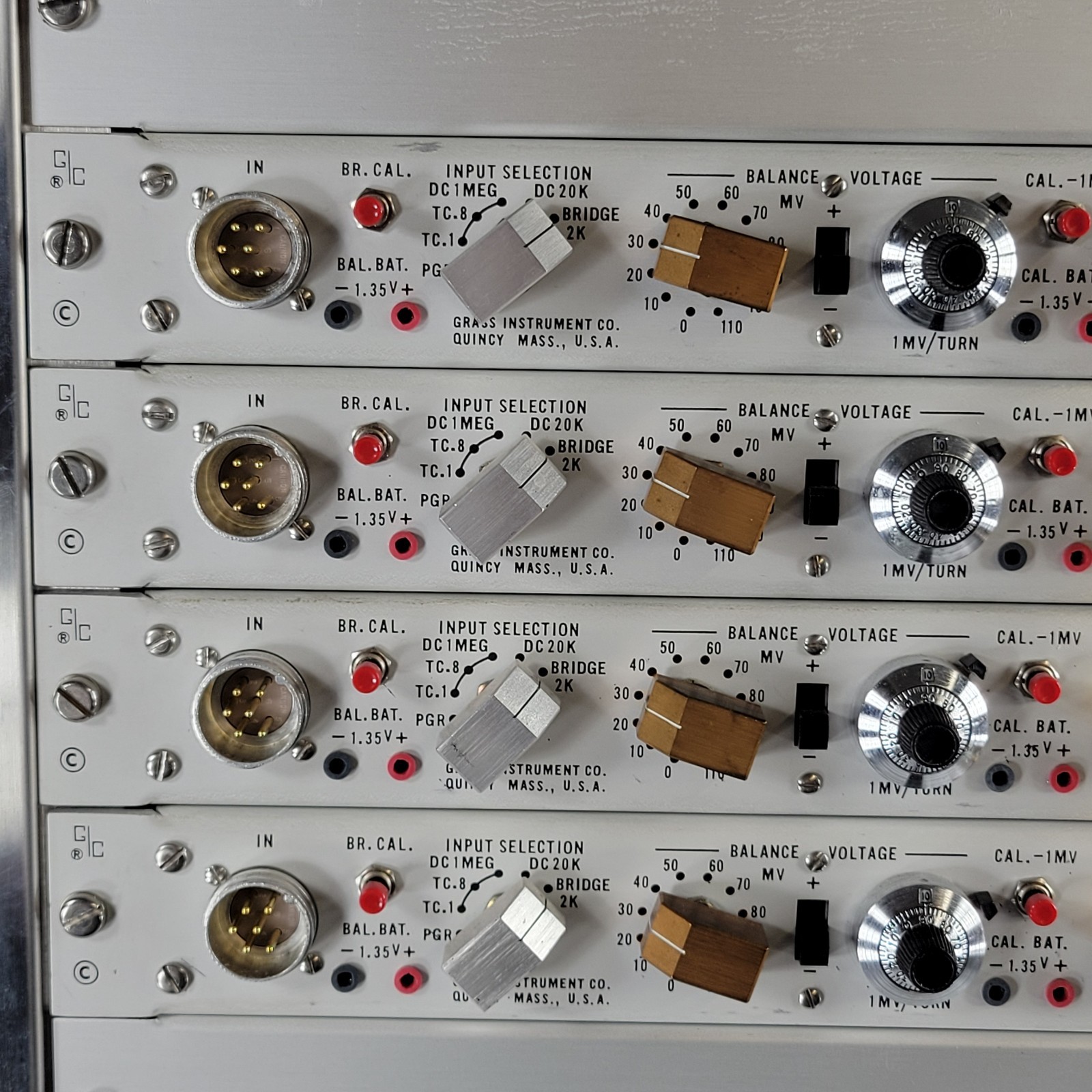 Tested Vintage Grass 79F Polygraph 4-Channel w/RPS 7C8 Regulator And 79W8G Chart