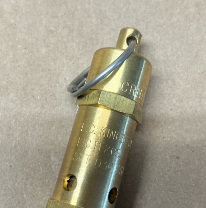 F.C. Kingston U11 FIG. 112CSS 1/4 Pressure Relief Valve