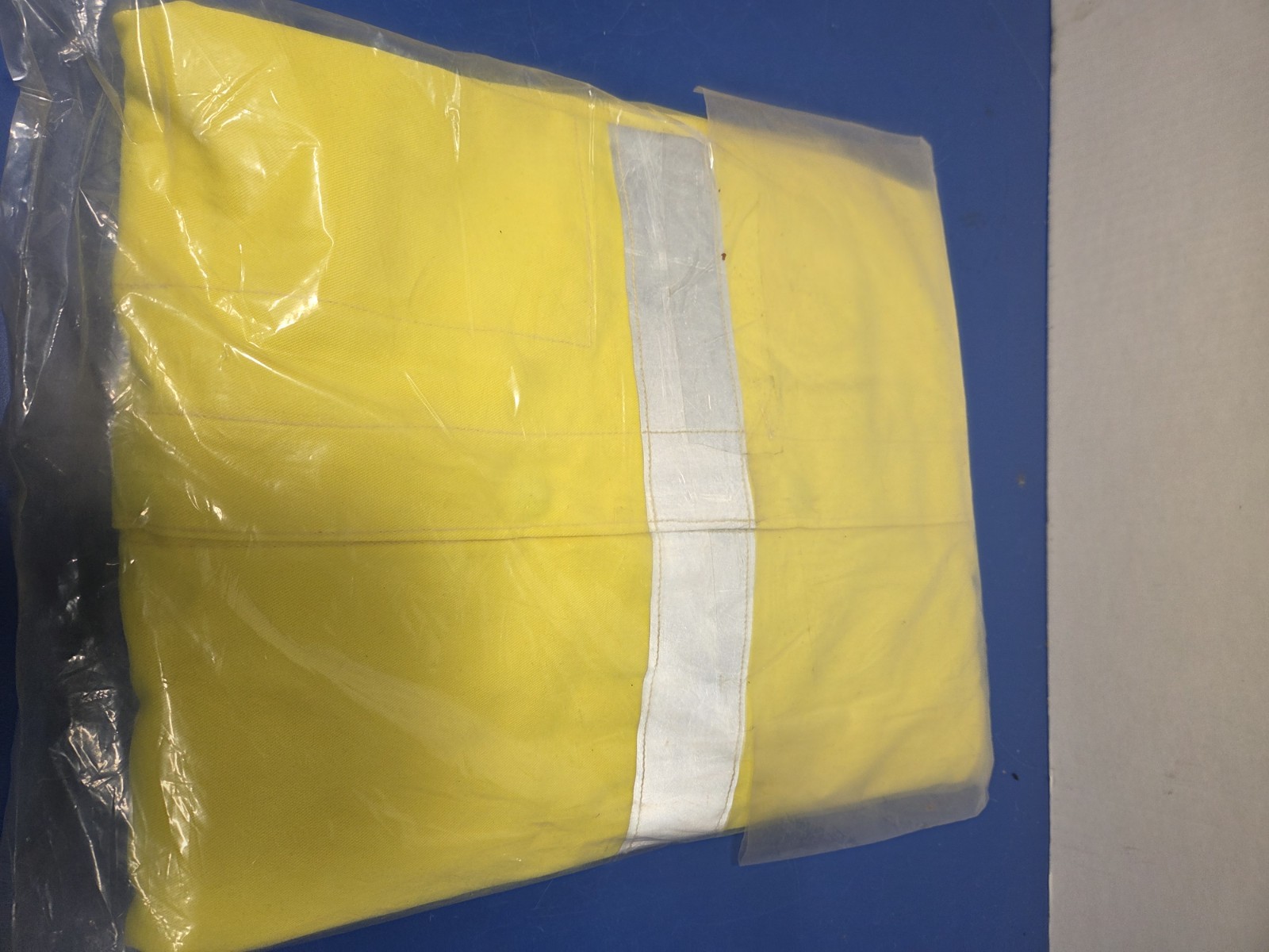 NOS Black Stallion JF4312-HY 30″ HV8 Twill Welding Jacket Yellow 5XL