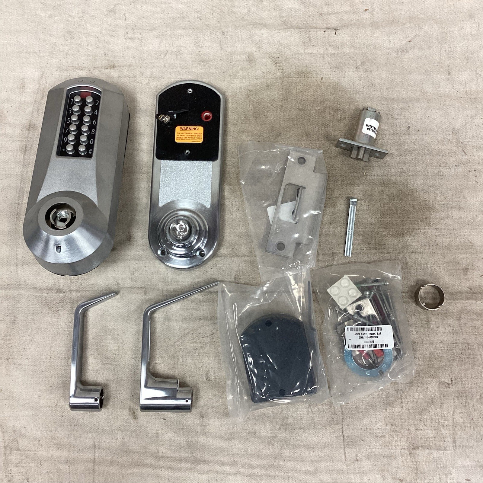E-PLEX E5031SWL626-41 Electronic Keyless Lock Chrome