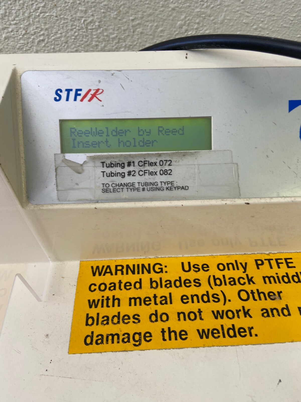Reed Wave Biotech STF/IR Sterile Tube Fuser / Welder with 5/8″ OD Fuser Blocks