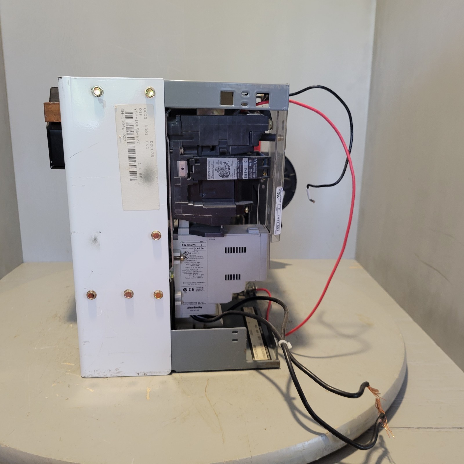 Allen Bradley Motor Control Unit, 480V, 10HP, 3PH, R-651160, YULDXCD78/3AD