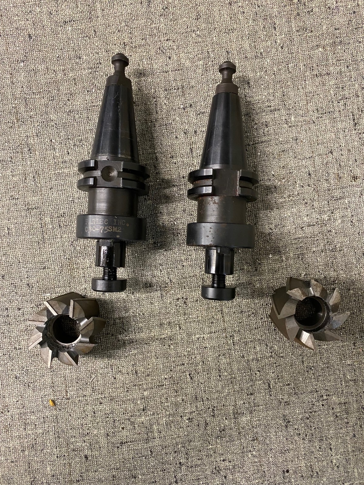 CNC Parlec C30-75SM2 7627 Each Flange End Mill Holder Collet Chuck Tool Holder