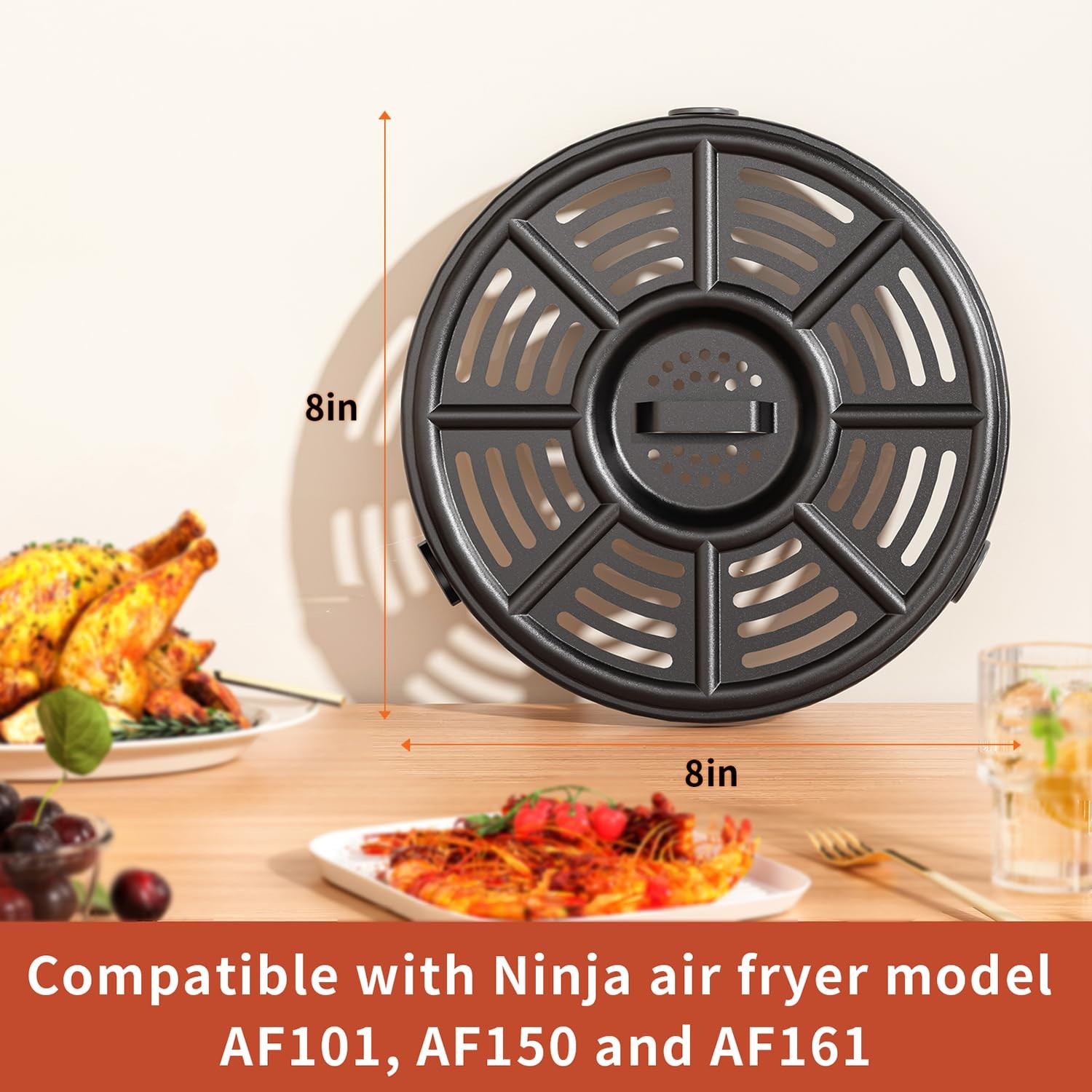 Replacement Air Fryer Tray for Ninja AF101 Air Fryer Accessories for Ninja AF101