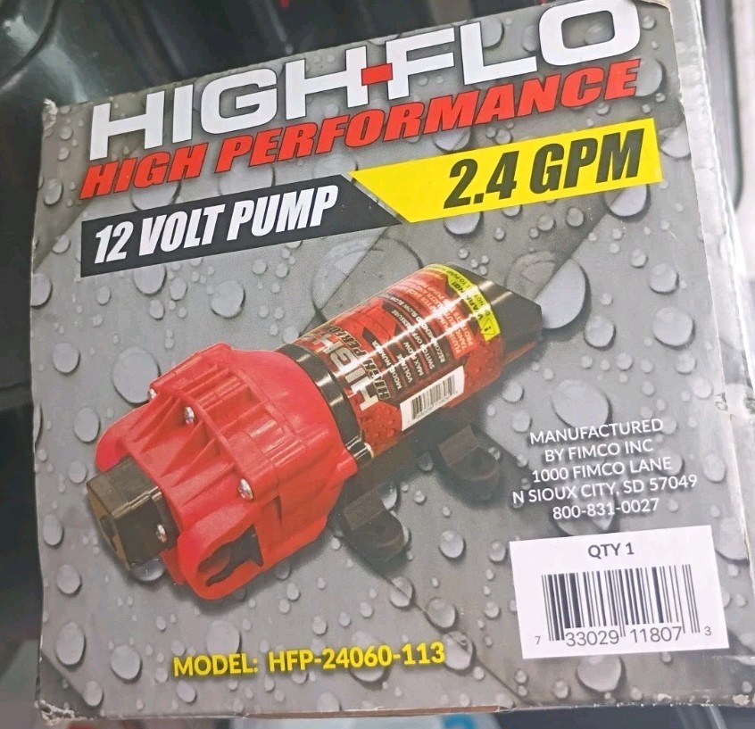 High Flo High Performance 2.4 GPM 60 PSI Pump (5151087)