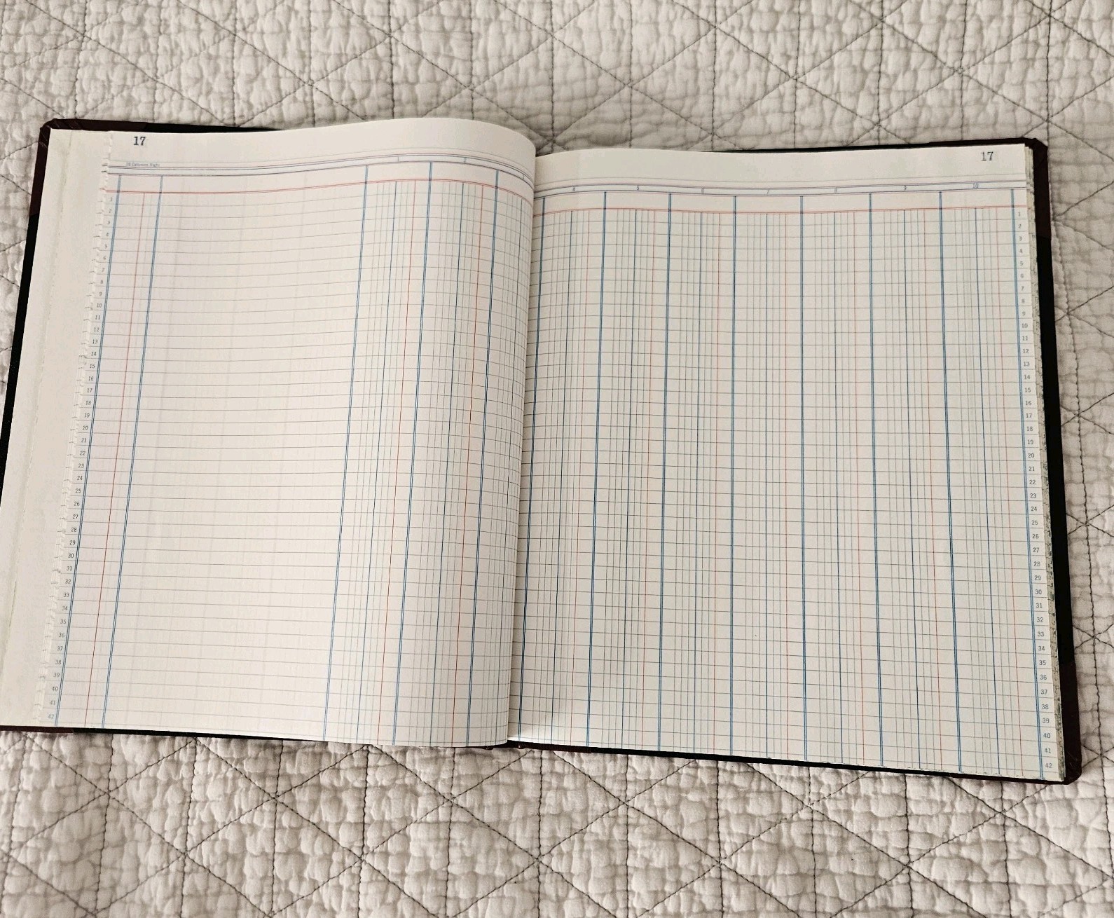 Vtg Standard Blank Books No. 1602 Ledger By Boorum & Pease Co. 150 Pages