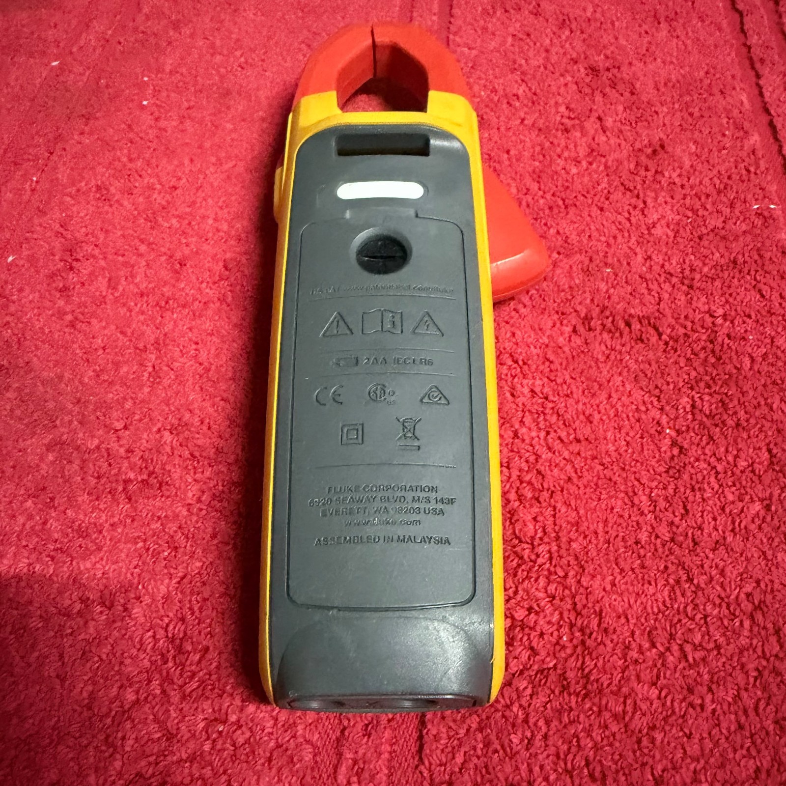 Fluke 902FC True-RMS HVAC Clamp Meter With Leads used