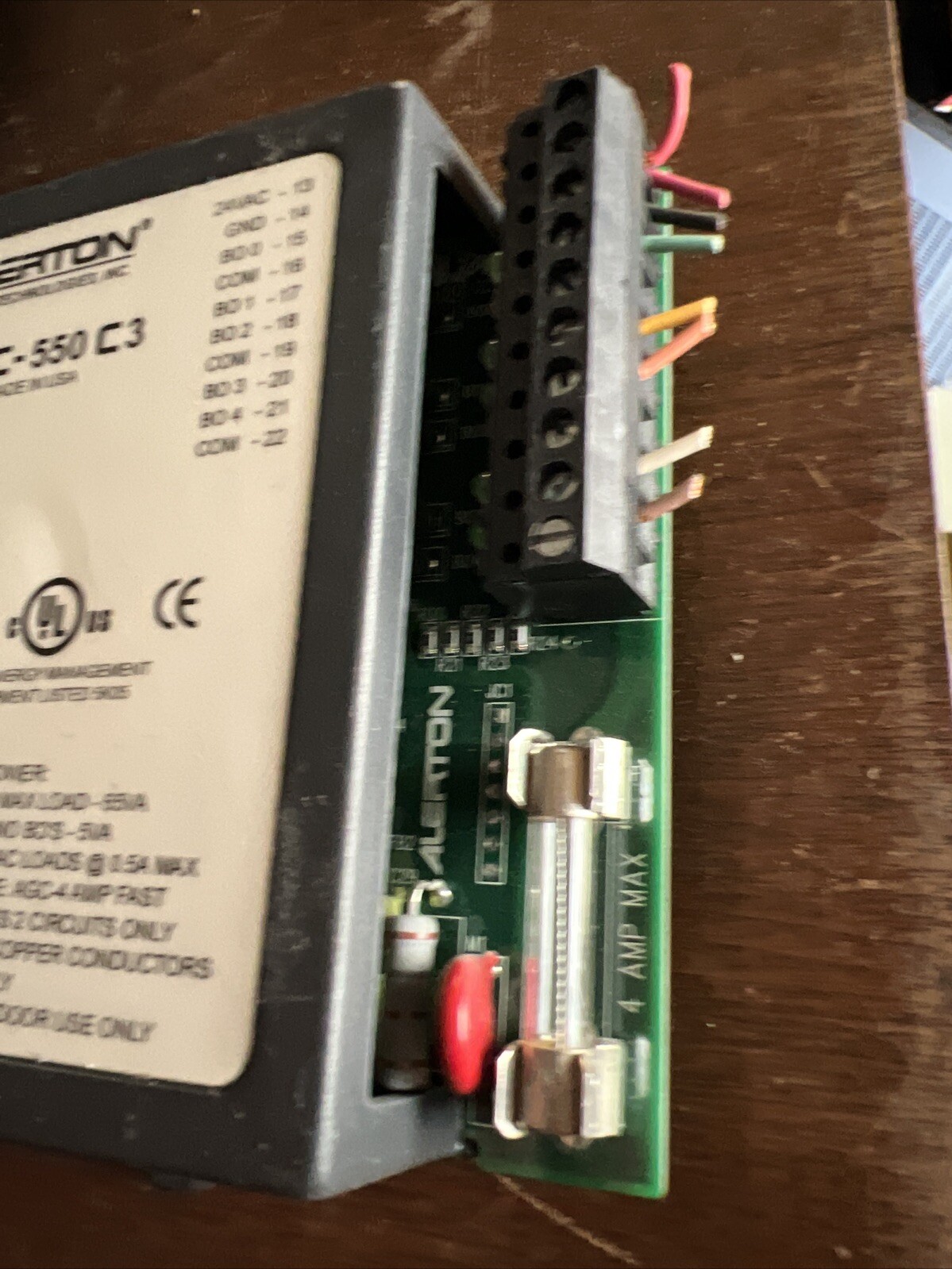 Alerton VLC-550C3 BACtalk BACnet-Compliant Field Programmable Controller
