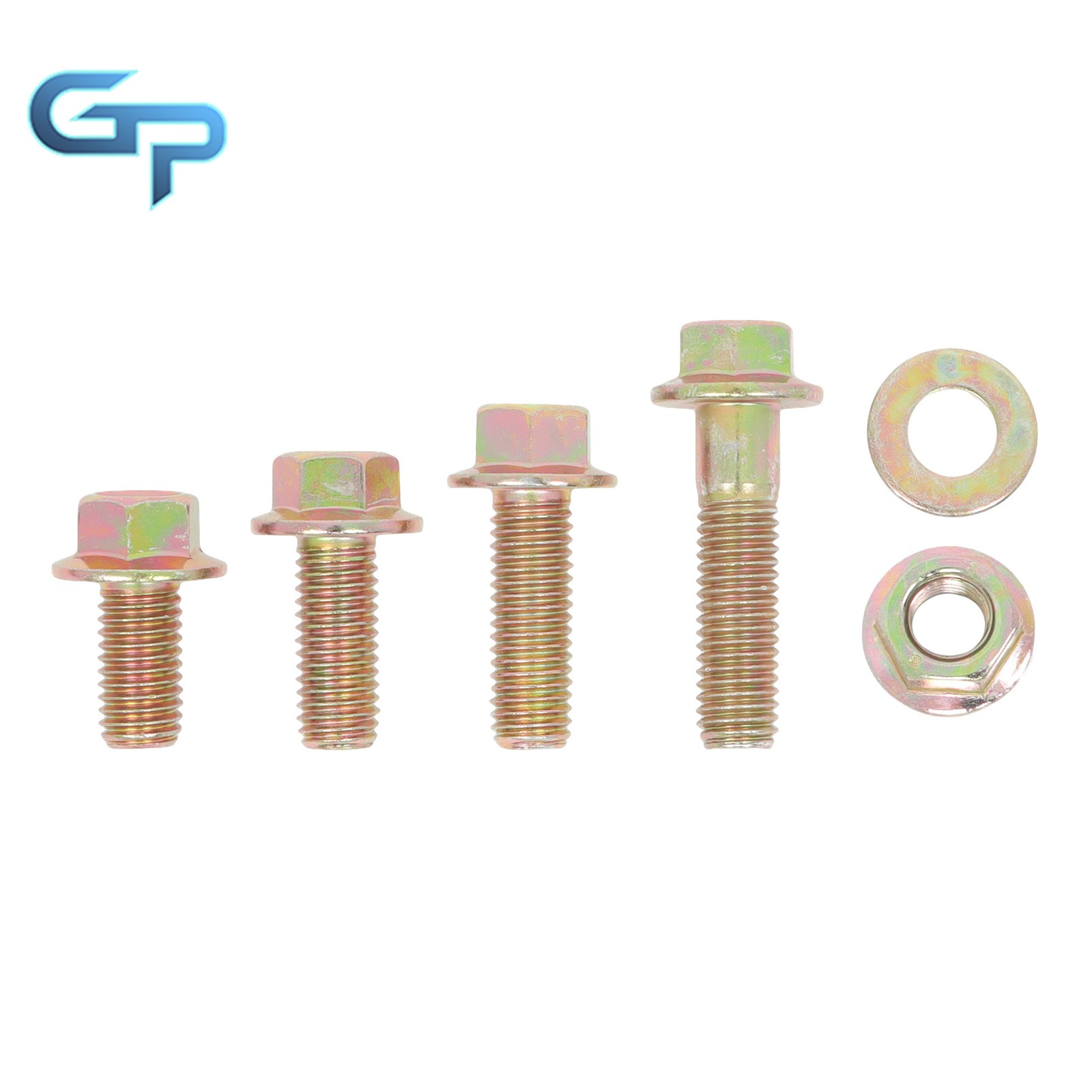 M6 M8 M10 EXTERNAL HEX DRIVE FLANGE BOLTS ASSORTMENT KIT FOR INDUSTRIAL 521PCS