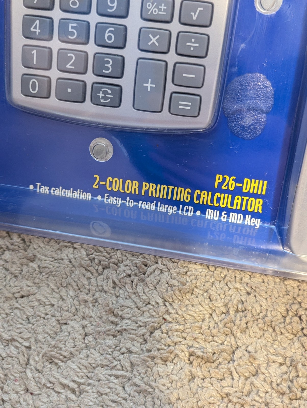Canon LS-100TS and P26-DHII Business Pack 2-Color Printing Calculator NEW SEALED