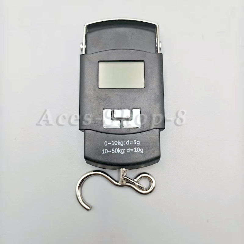 1X LCD Electronic Fishing Scale Portable Digital Luggage Weight Hanging Hook NEW