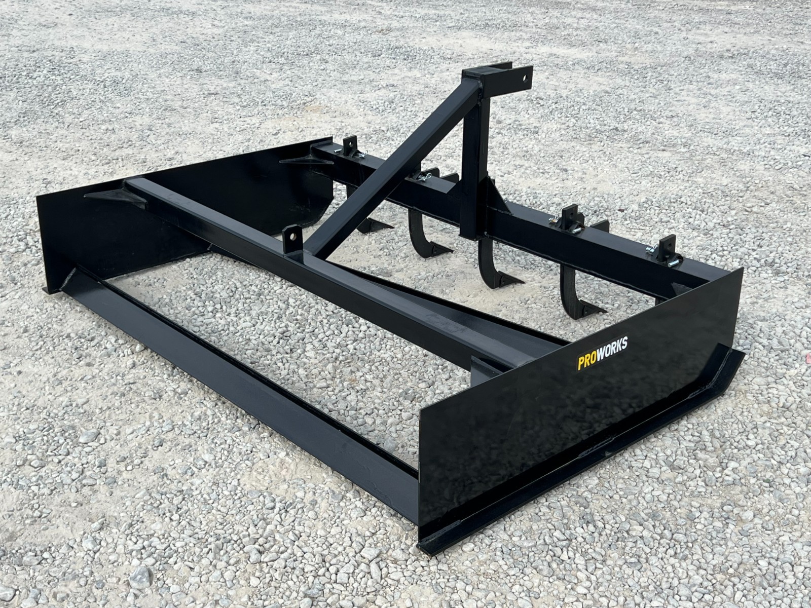 PROWORKS 72″ 6 FT 3 Point Land Leveler Plane Grader Implement Cat 1 Tractors USA