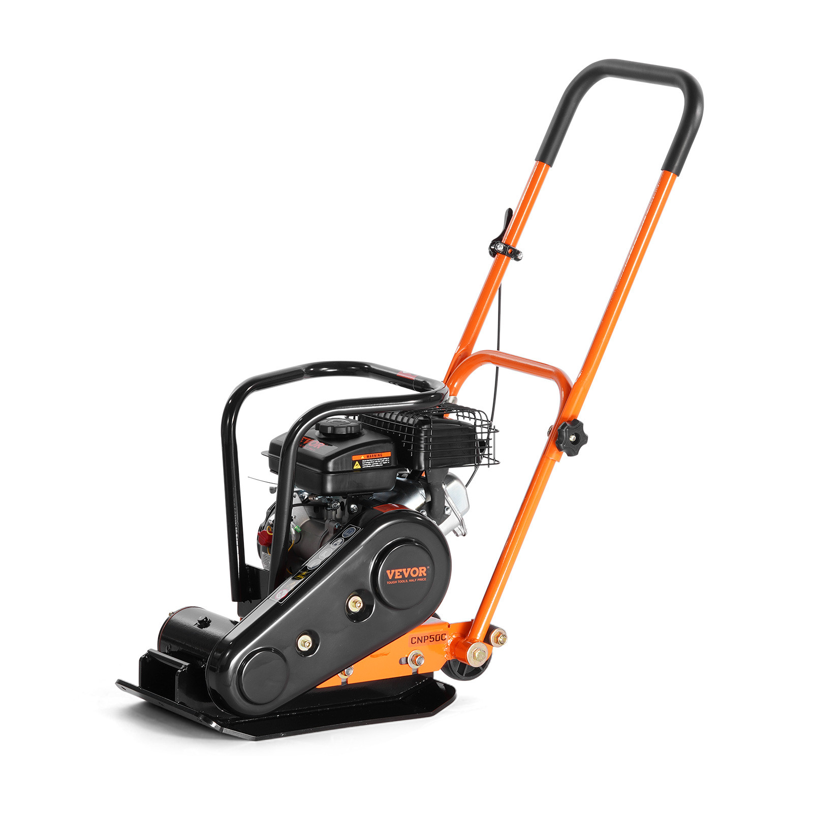 VEVOR Plate Compactor 2.8HP Plate Tamper Walk-Behind Rammer 1920lbs Compaction
