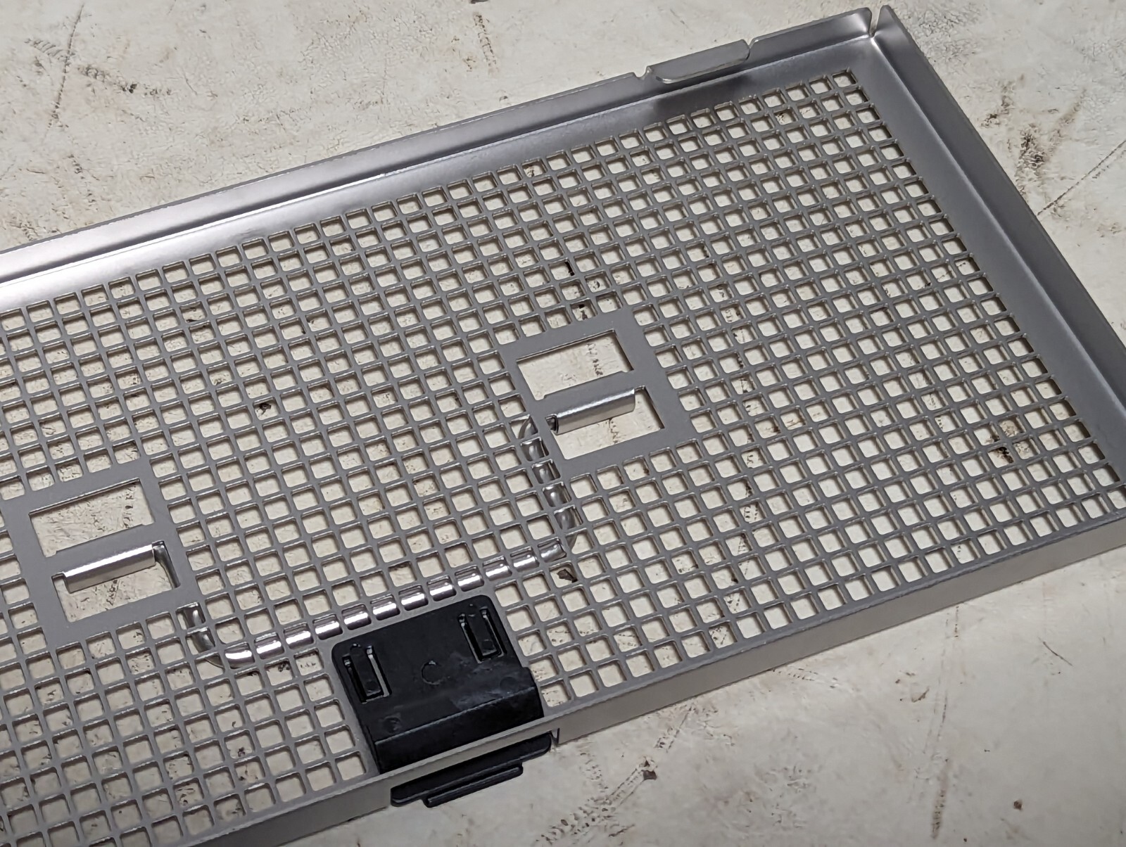 Aesculap JF159R mini-size perforated SterilContainer lid, 10.5″x5″x1″