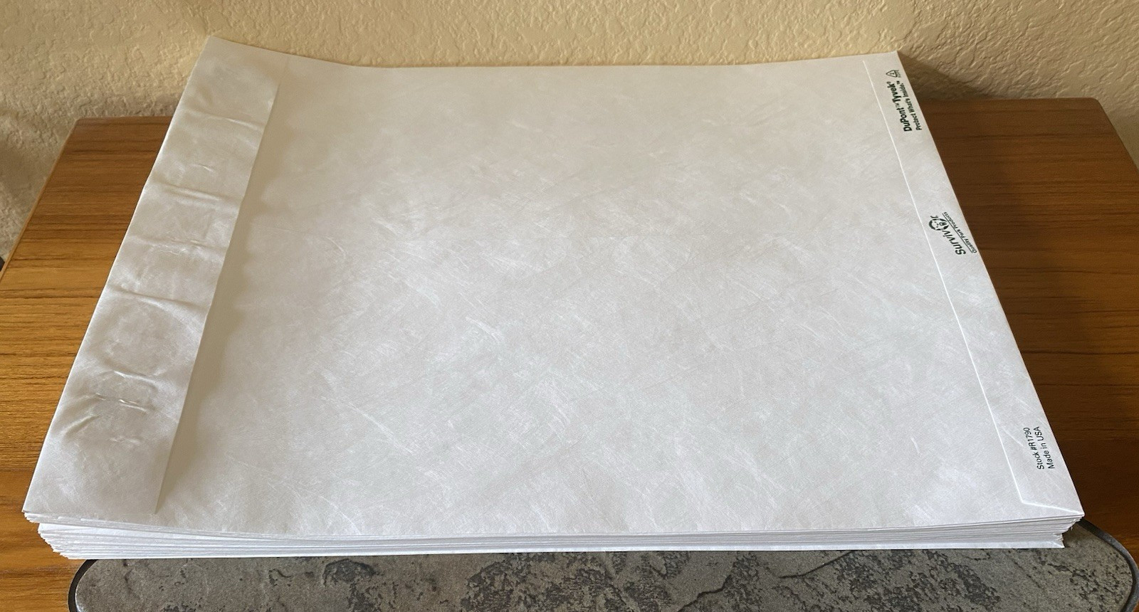 30 Quality Park DuPont Tyvek 12″x 15 1/2″ Envelopes Self-Adhesive White OPEN BOX