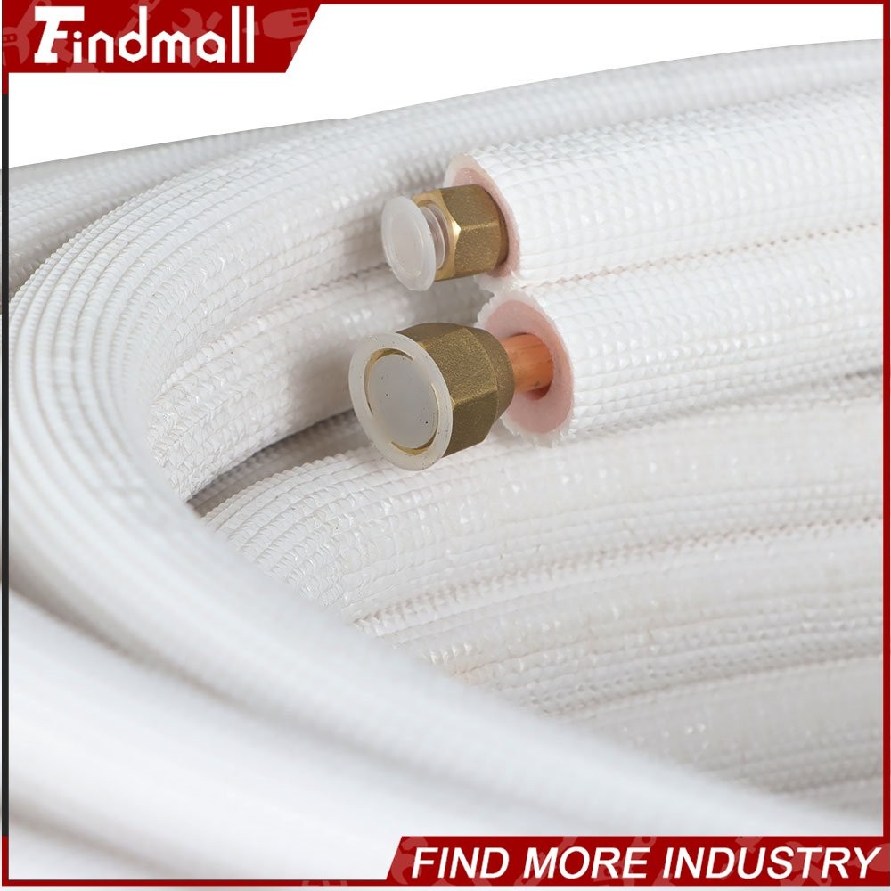 Findmall 50 Feet 1/4″ – 3/8″ Dia. Install Kit For Mini Split Heat Pump Systems