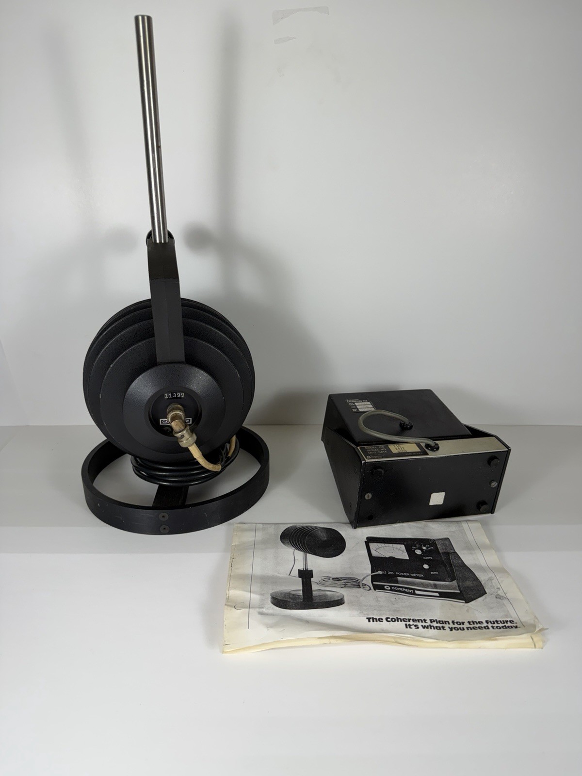 Coherent 210 Laser Power Meter With Original Brochure / Manual OEM