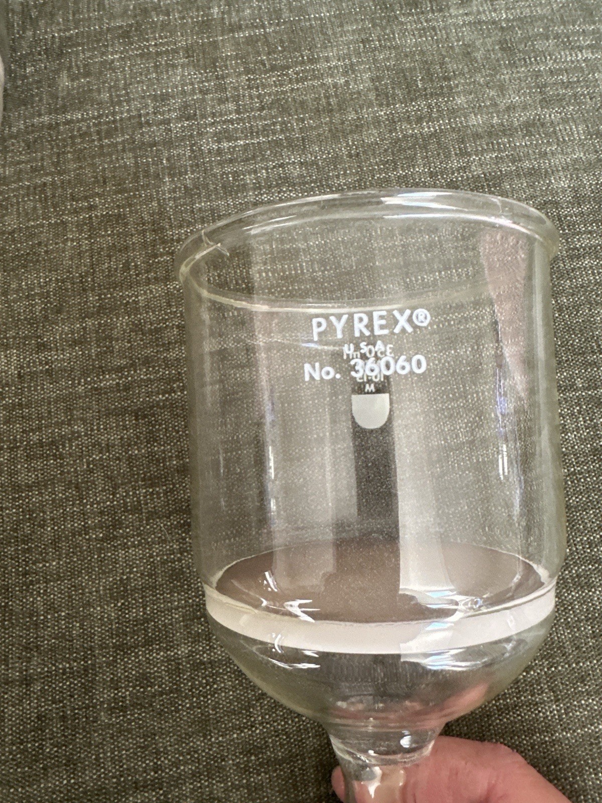 Chemglass & Pyrex Laboratory Filtration Funnels Lot G3 Fritted 600mL 350mL