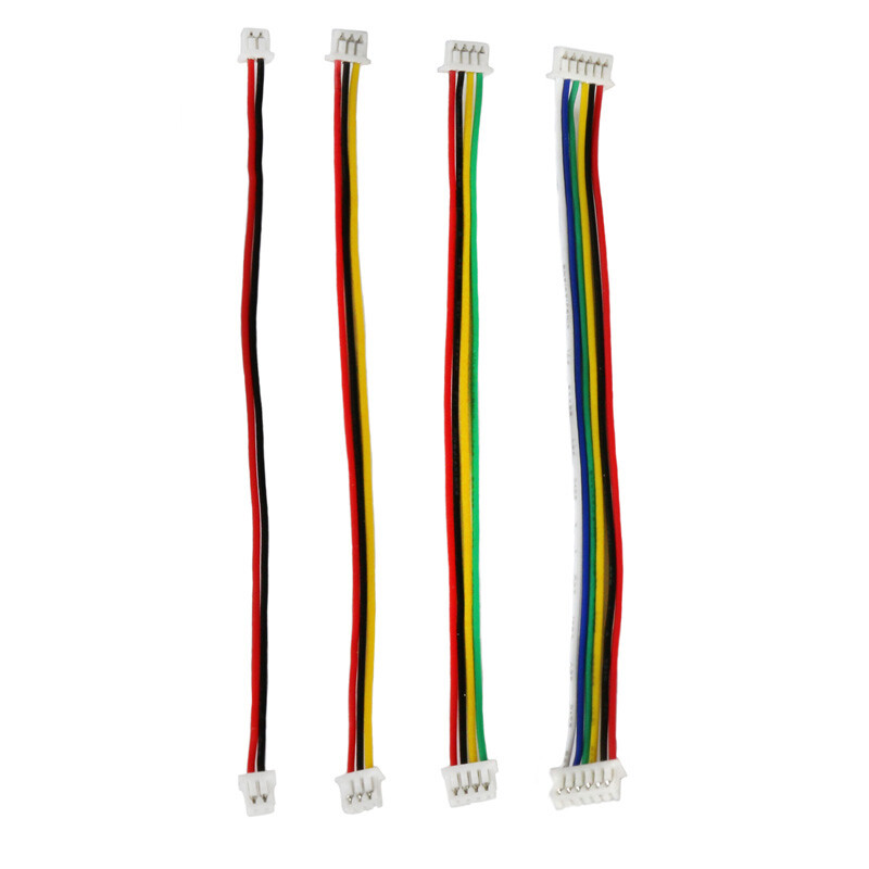 JST-PH 1.25mm Pitch Female to Female Connector Cable Wires 2 3 4 5 6 7 8 Pin