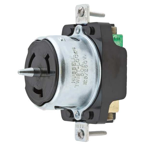 Hubbell Wiring Device-Kellems Cs8369 Locking Receptacle, Non-Nema, 50 A, 250V