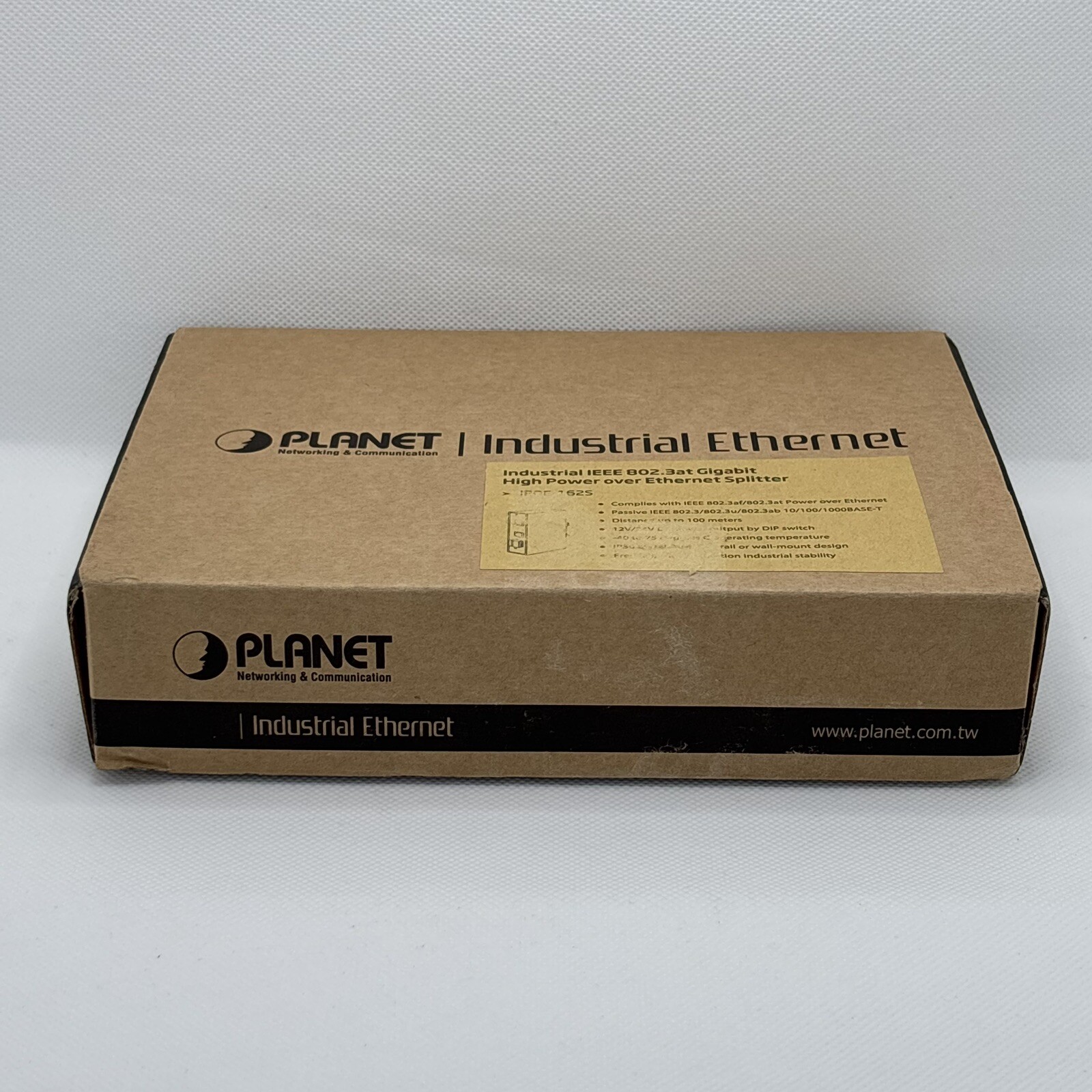 PLANET IPOE-162S / IPOE162S IP30 Industrial 802.3at Gigabit High Power Splitter