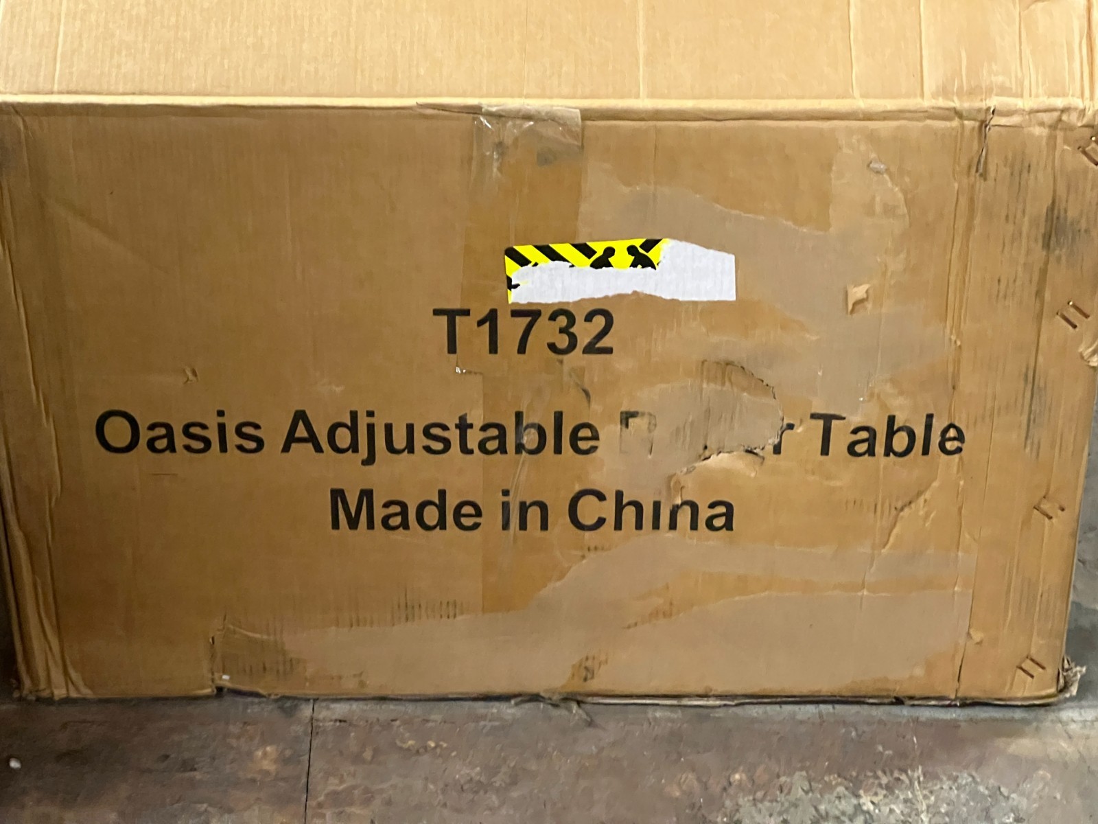 Oasis Machinery T1732 Adjustable Expandable Gravity Wheel Conveyor Table